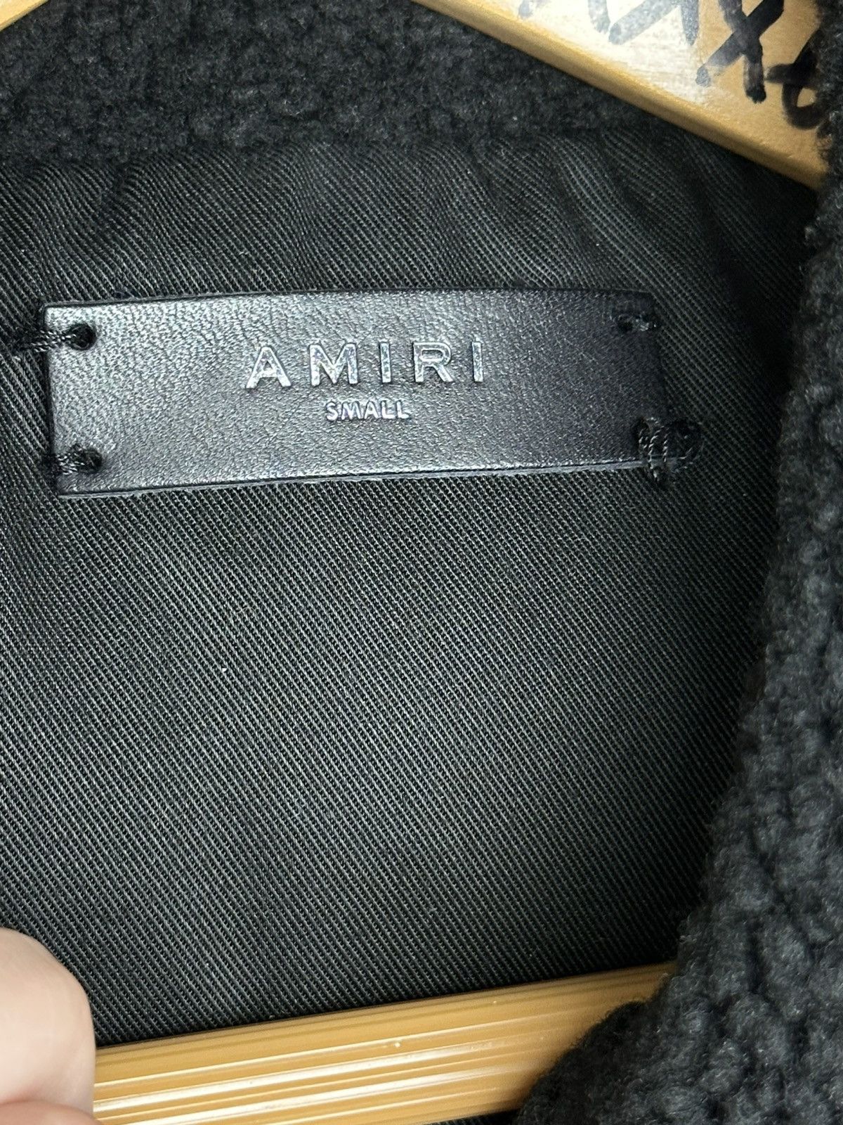 Amiri Amiri Leather Embellished Vest Sherpa Size US S / EU 44-46 / 1 - 8 Thumbnail