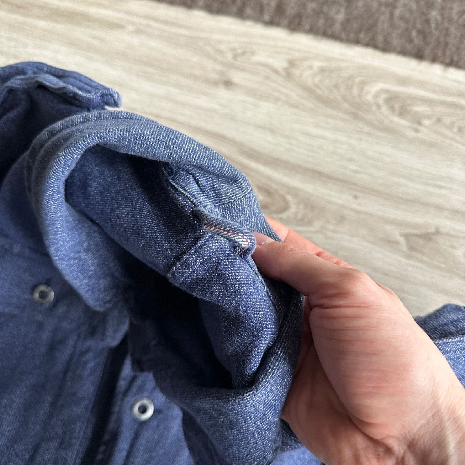 Vintage Vintage 50s French Swiss Workwear Chore Jacket 9347AC Size US XL / EU 56 / 4 - 5 Thumbnail