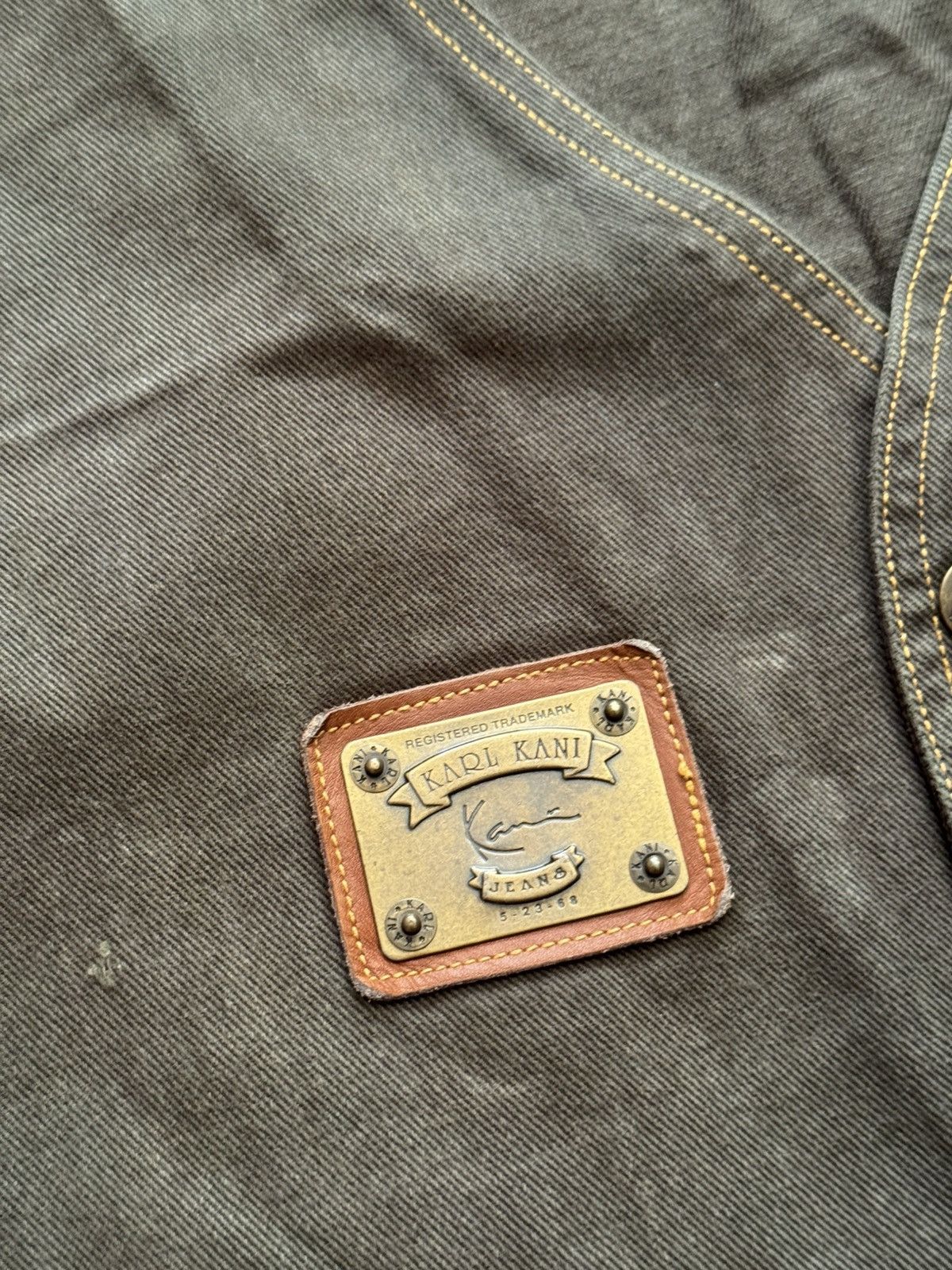 Karl Kani Vintage 90’s Karl Kani Rare Tactical Vest Rap y2k Baggy Size US XL / EU 56 / 4 - 5 Thumbnail