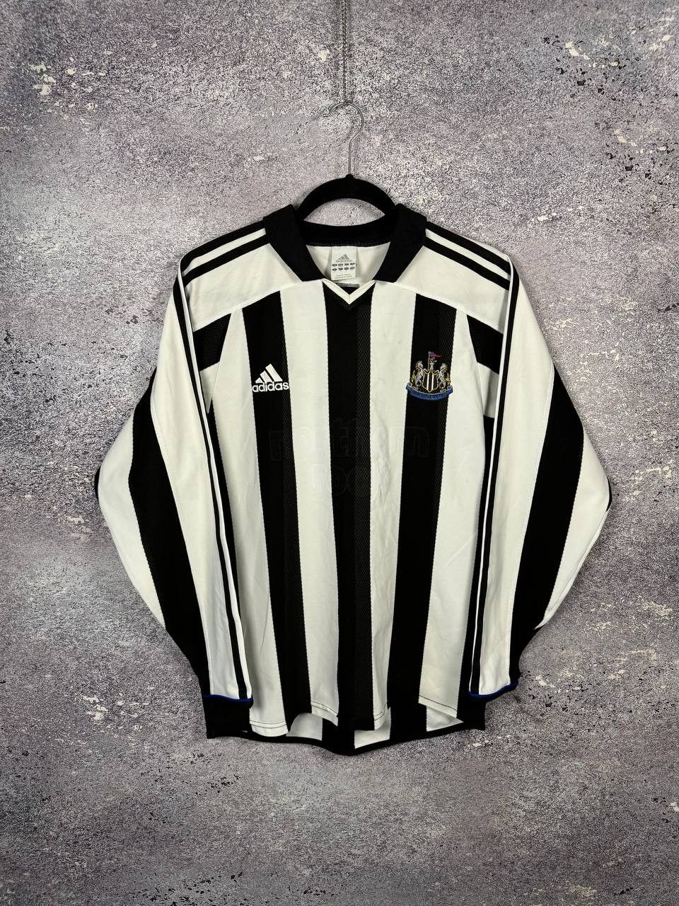 Adidas Vintage Newcastle United 2003/04 Home Adidas Soccer Jersey Size US S / EU 44-46 / 1 - 1 Thumbnail