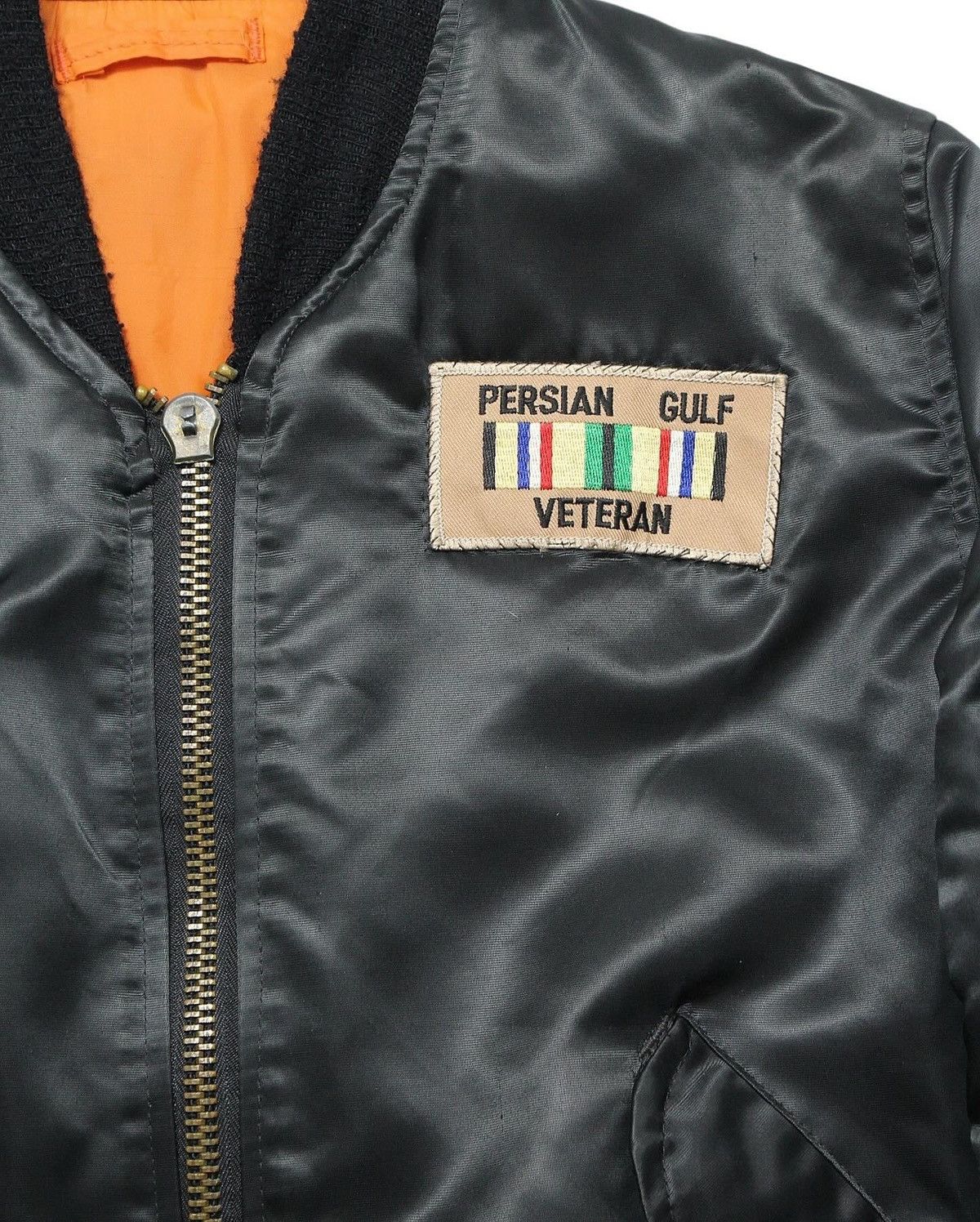 Vintage 1970S USN MA-1 BOMBER JACKET Size US XS / EU 42 / 0 - 4 Thumbnail