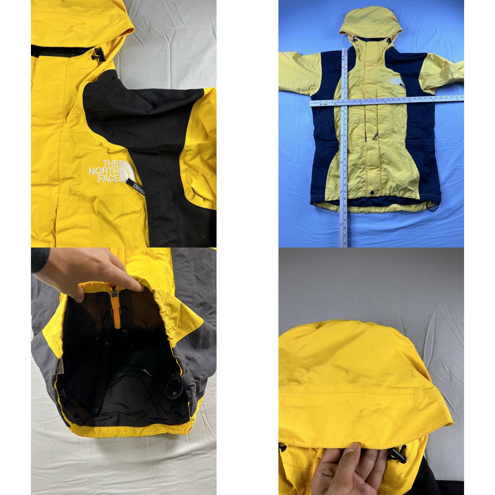 The North Face The North Face Jacket Mens Small Yellow Hooded Ski Retro Coat Parka Waterproof Size US S / EU 44-46 / 1 - 8 Thumbnail