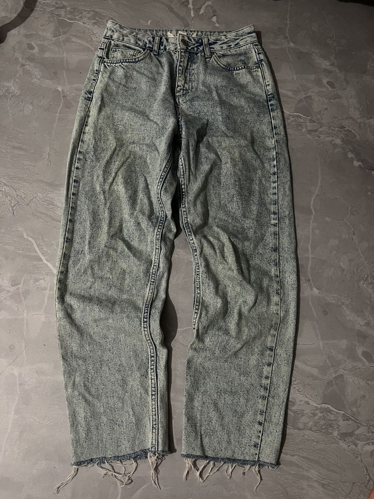 Vintage Underground Designer Damage Slim / Balenciaga Style 90 Size US 30 / EU 46 - 2 Thumbnail