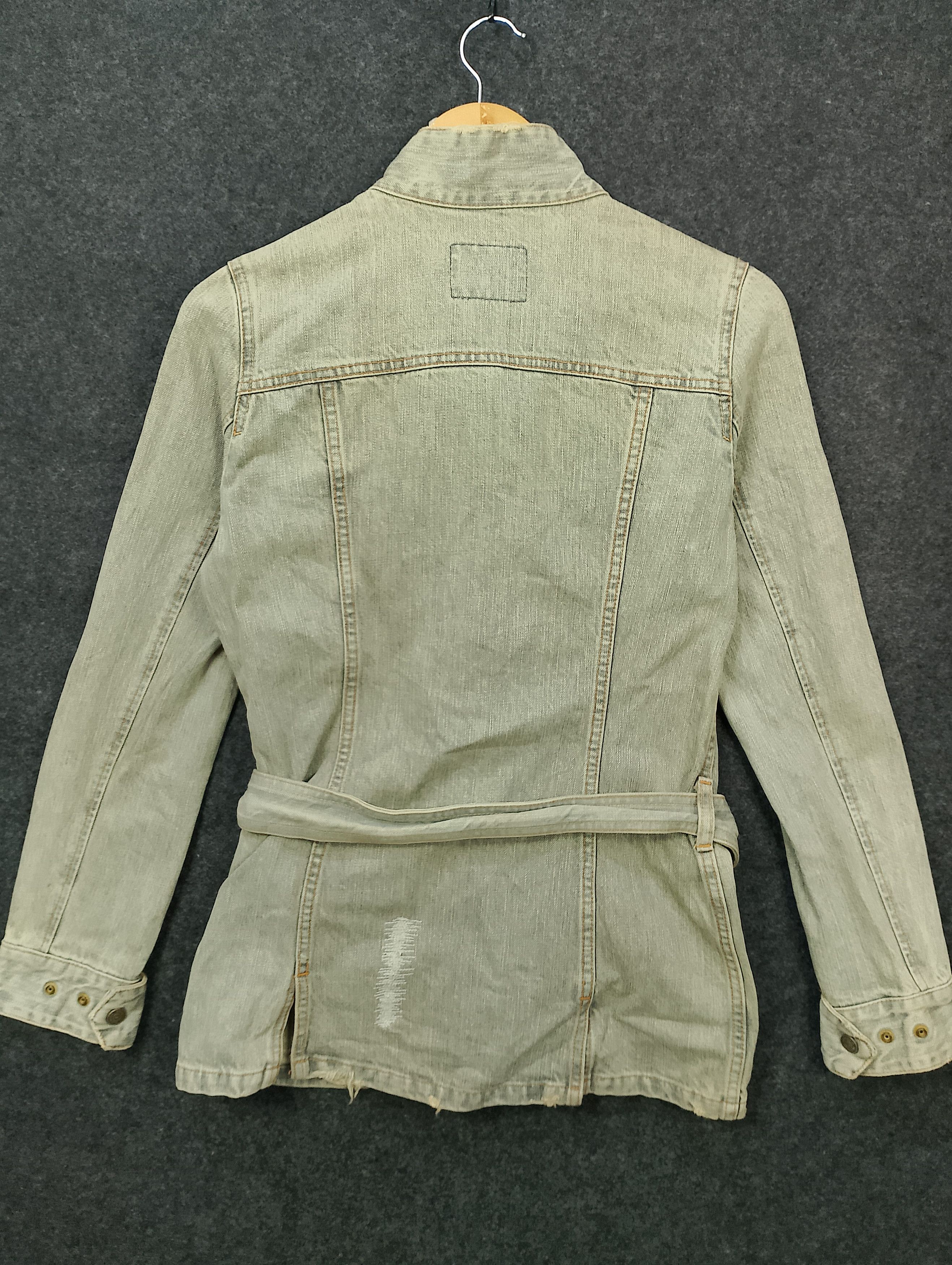 Hysteric Glamour KINKY JEANS Hysteric Glamour Belted Denim Jacket Size US S / EU 44-46 / 1 - 2 Thumbnail