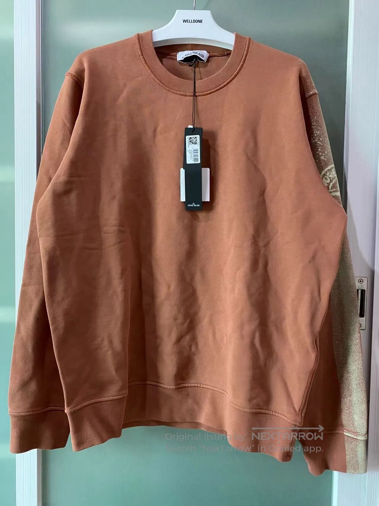 Stone Island stone island logo crew neck sweatshirt. Size US XL / EU 56 / 4 - 1 Thumbnail