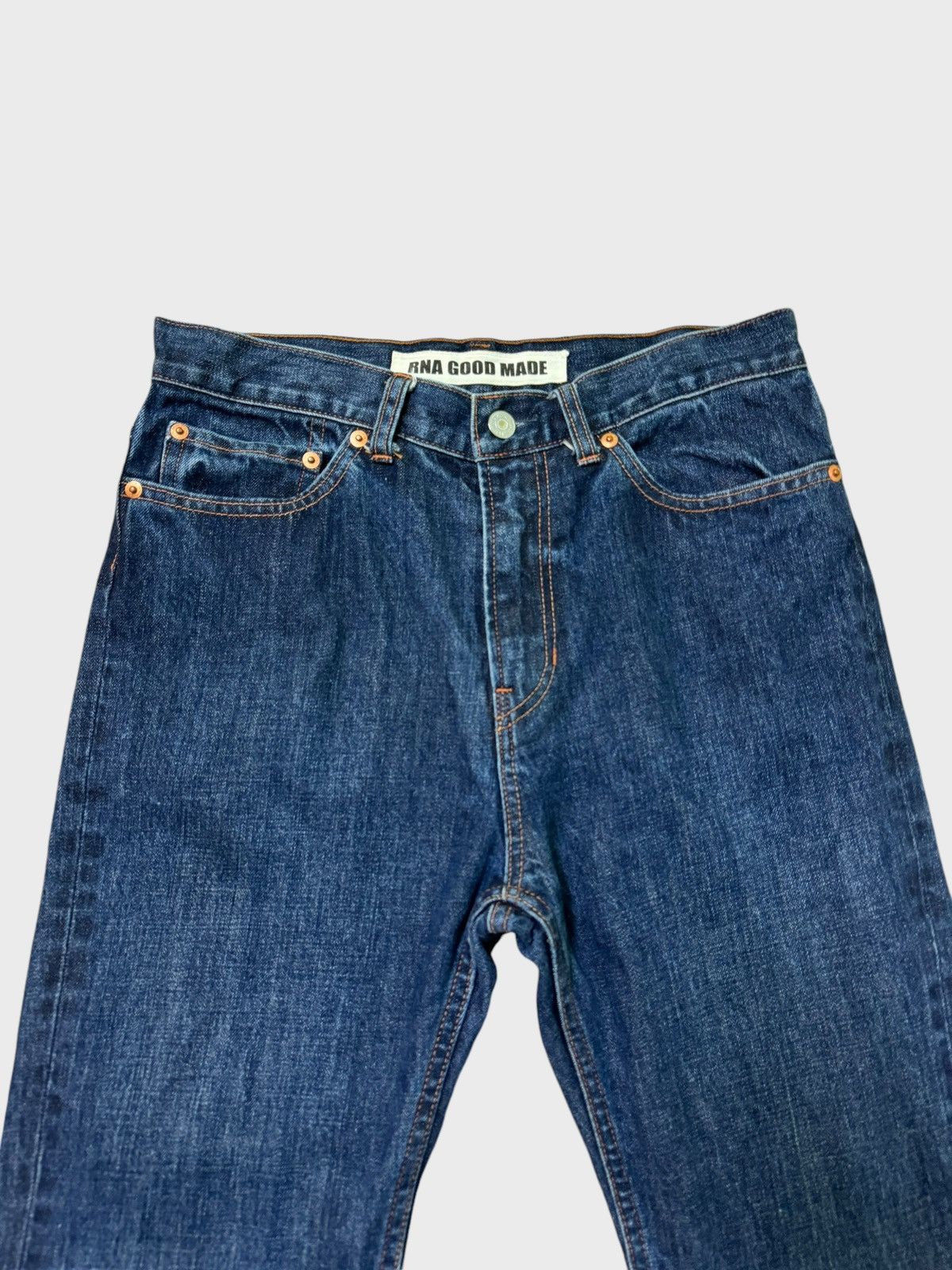 Hysteric Glamour × Le Grande Bleu (L.G.B.) × Vintage FLARE RNA GOOD MADE BELL BOTTOM BOOT CUT DENIM Size US 29 - 3 Thumbnail