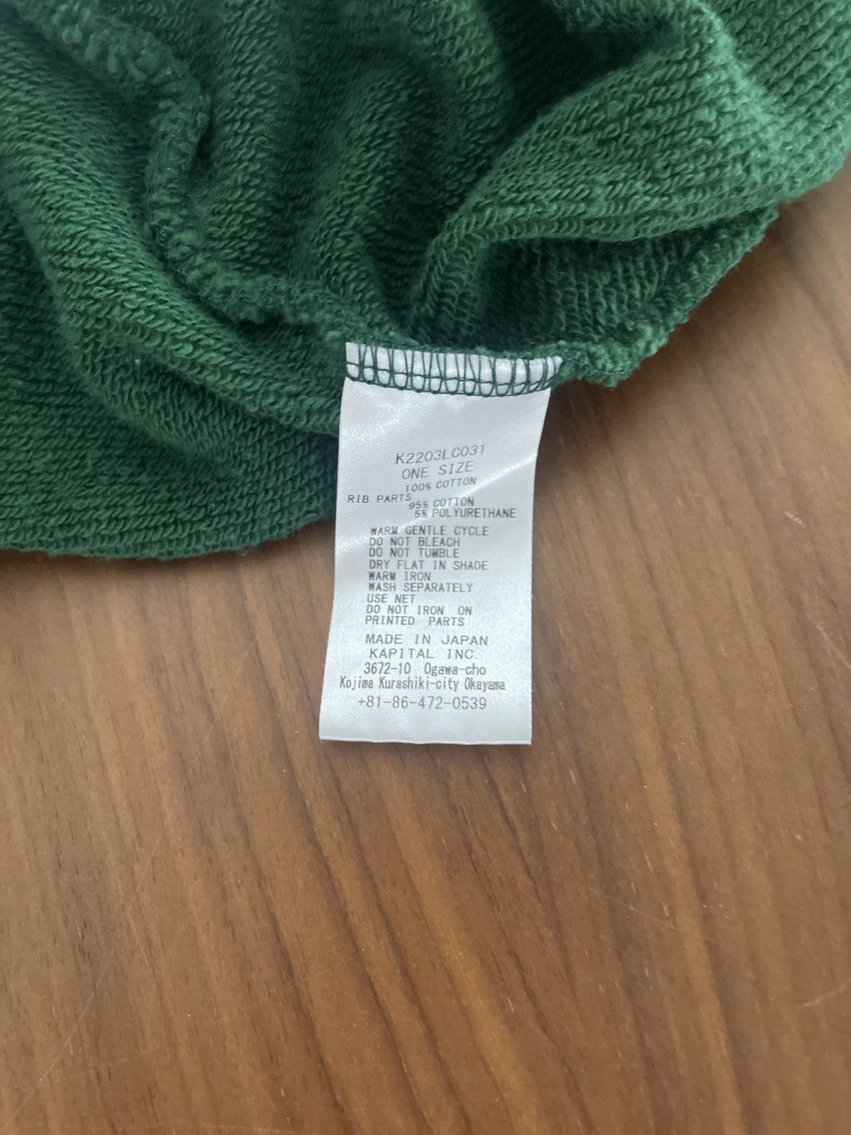 Kapital Kountry Kapital Kountry laundry college crewneck Size US L / EU 52-54 / 3 - 6 Thumbnail