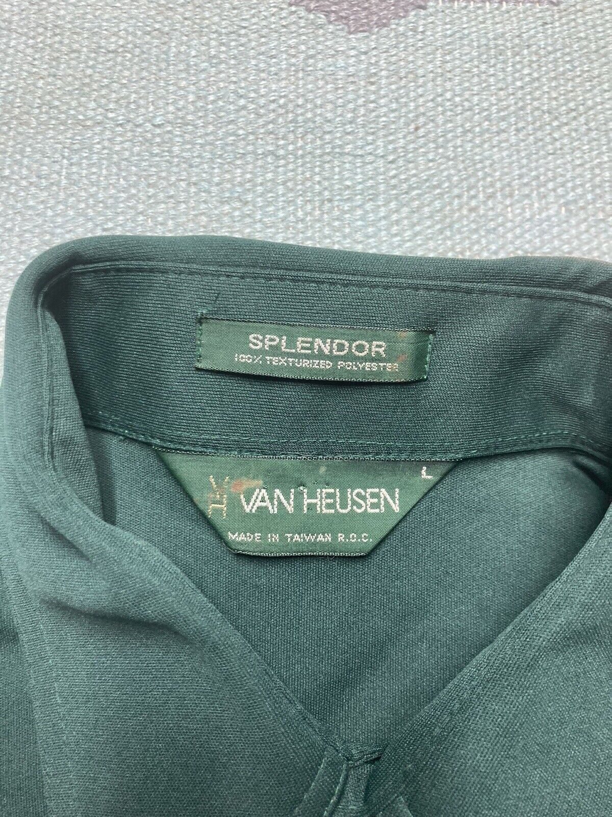 Van Heusen × Vintage VTG 70s shirt Van Heusen splendor disco dagger collar large Size US L / EU 52-54 / 3 - 4 Thumbnail