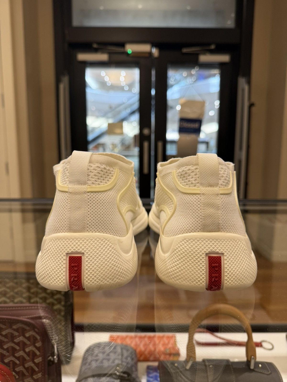 Prada Prada America Cup Slip On Sneaker - White Size US 7 / EU 40 - 5 Thumbnail
