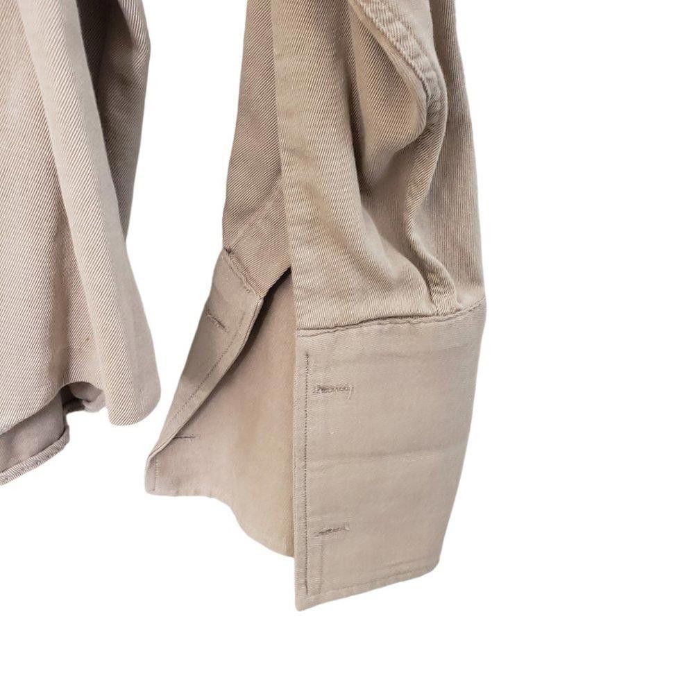 Pronto Uomo CT444 Pronto.Uomo Men's French Cuff Dress Shirt Tan 16.5 Size 38R - 4 Thumbnail