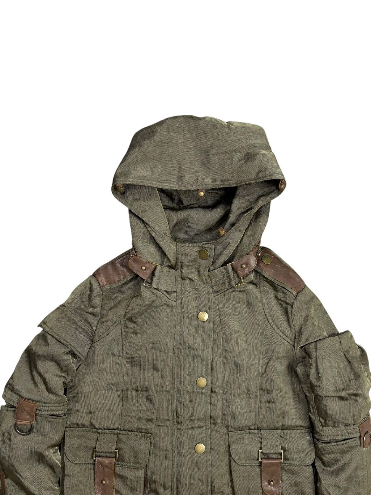 Le Grande Bleu (L.G.B.) 2000s Masculo - Apocalypse Style Cargo Jacket Size US M / EU 48-50 / 2 - 5 Thumbnail