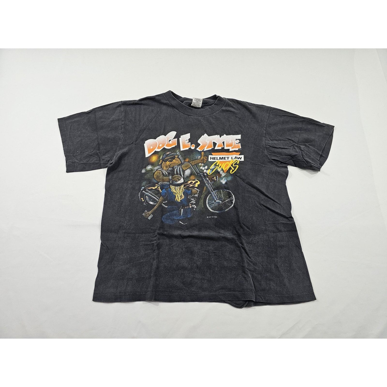 Other Dog E Style Biker Helmet Laws Suck L Black Top Dawg Murina Size US L / EU 52-54 / 3 - 1 Thumbnail