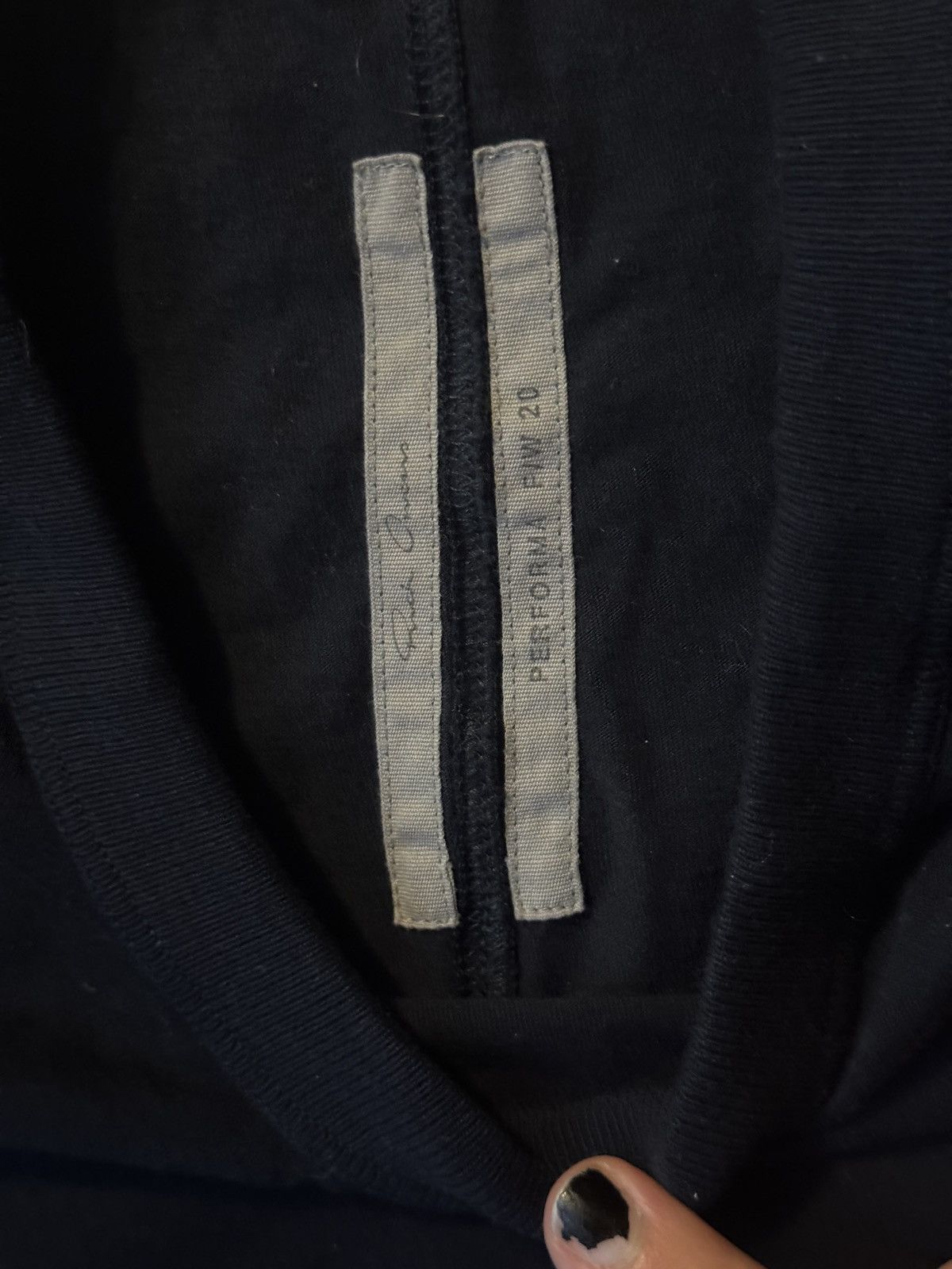 Rick Owens Navy almost black rick owens tank top Size US S / EU 44-46 / 1 - 3 Thumbnail