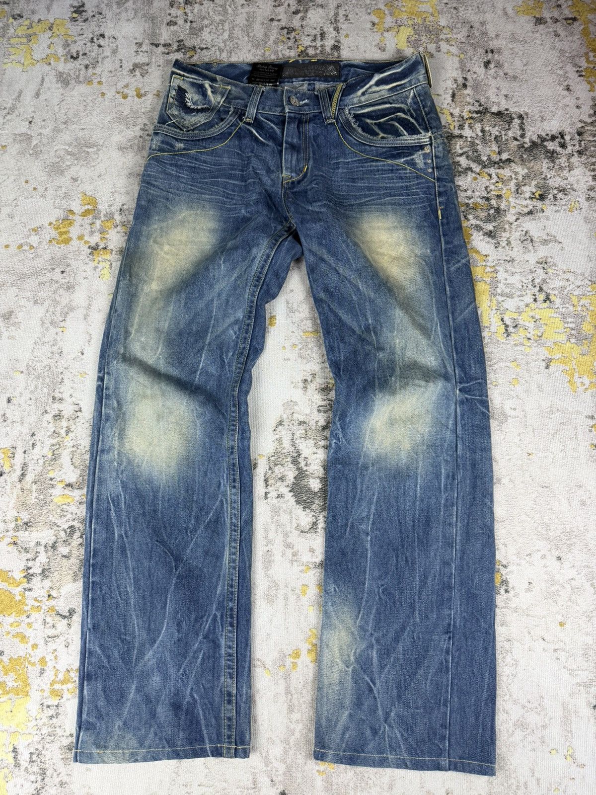 Tornado Mart Vintage 90s Red Pepper Mudwash Jeans Size US 31 - 2 Thumbnail