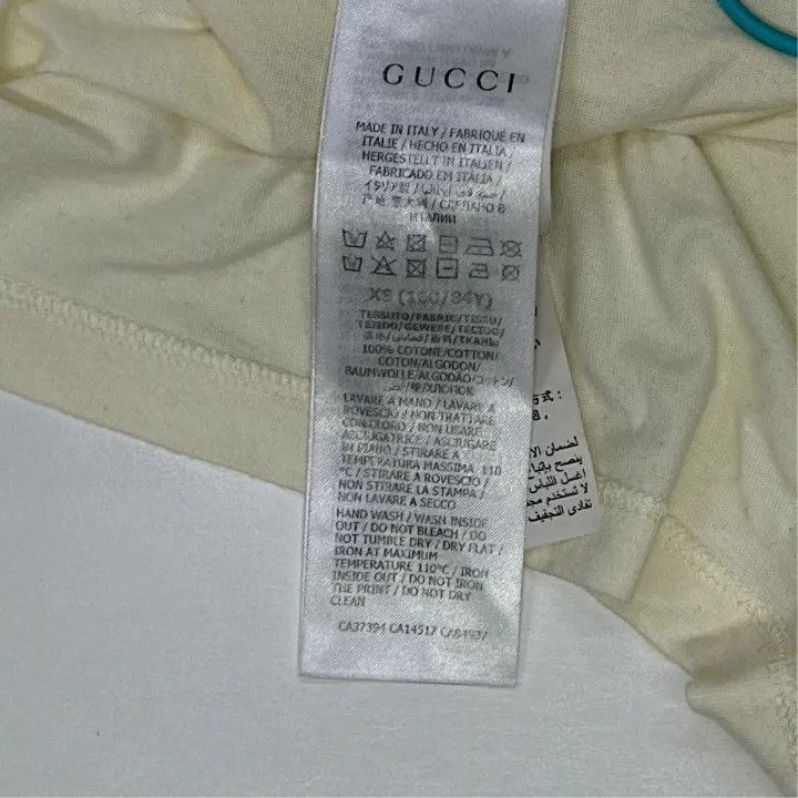 Gucci Gucci Logo Print Round Neck Tee-2507 Size XS / US 0-2 / IT 36-38 - 2 Thumbnail