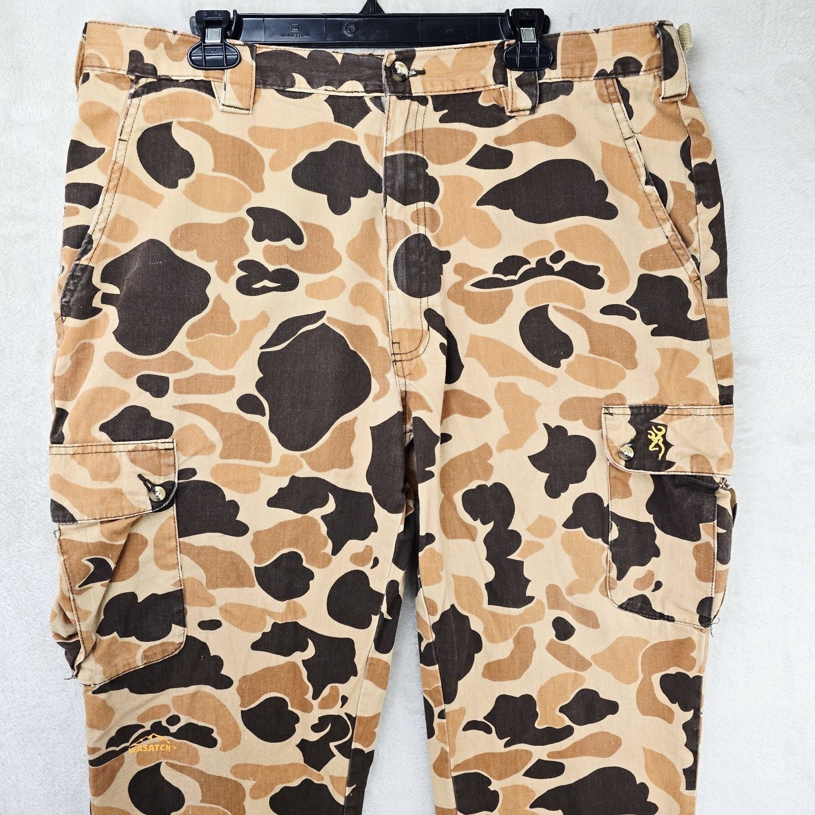 Other Browning Wasatch CB Hunting Pants XL 38x30 Tan Camo Cargo Size US 38 / EU 54 - 2 Thumbnail