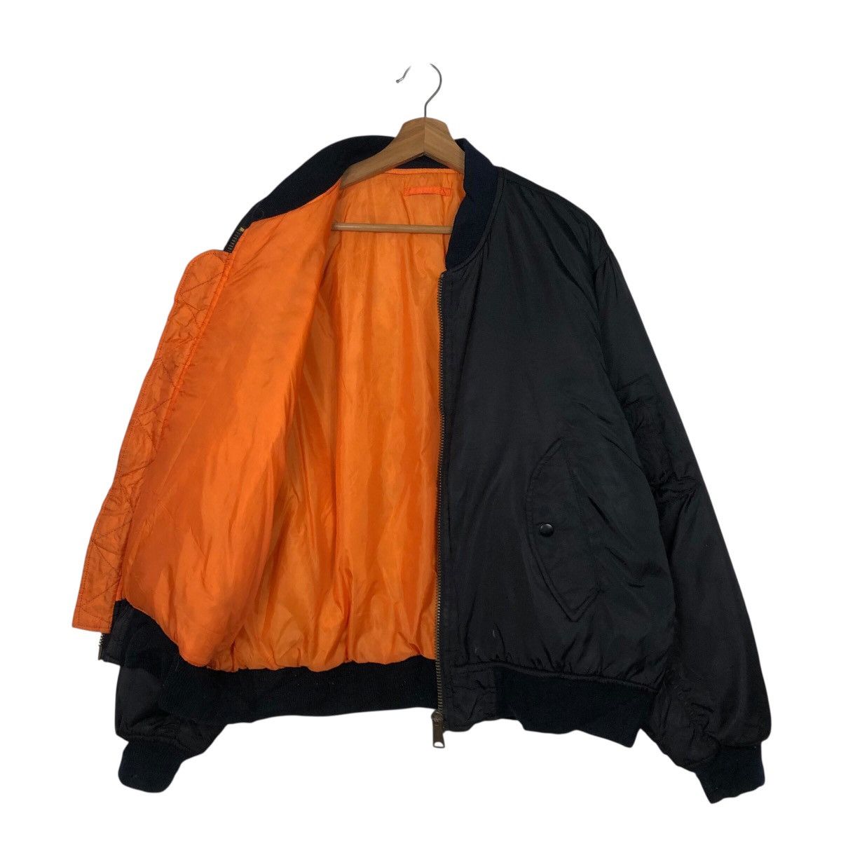 Japanese Brand 📌Vintage Worker Bomber Jacket Panasonic Spell Out Big Logo Size US L / EU 52-54 / 3 - 12 Thumbnail