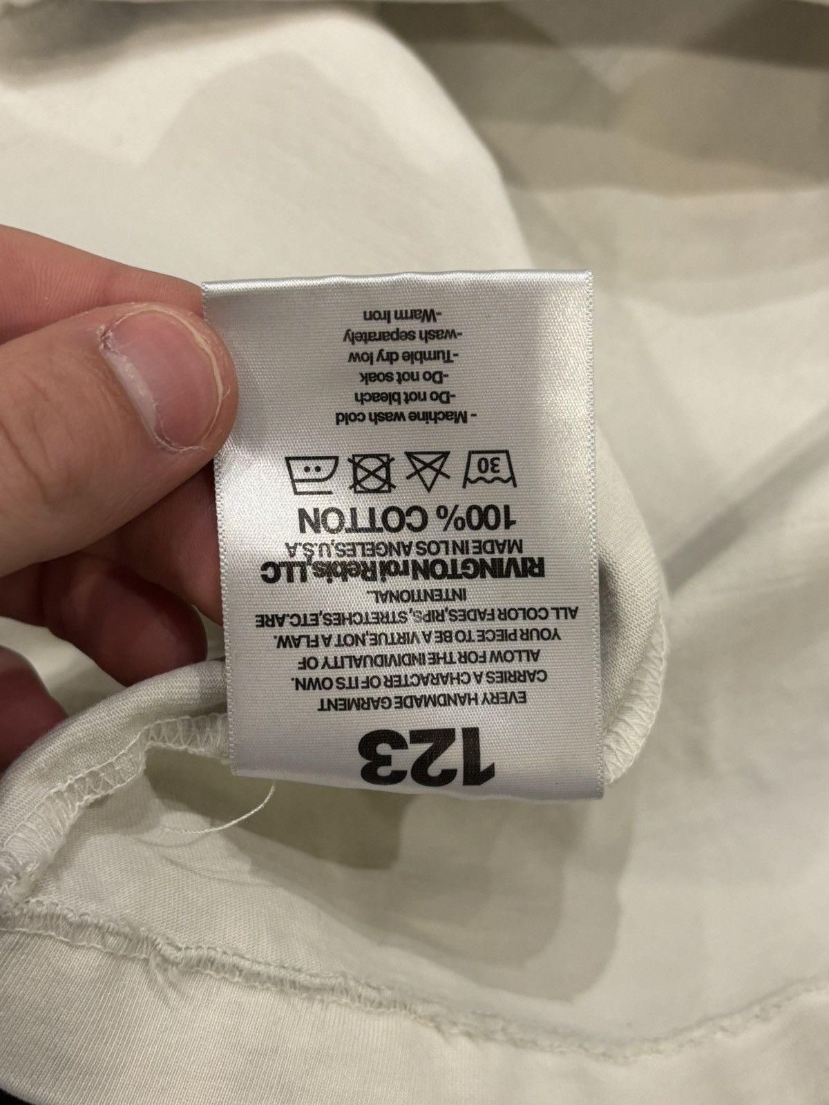 RRR-123 Rivington Roi Rebis ‘I Still Pray’ Tee Size US L / EU 52-54 / 3 - 4 Thumbnail