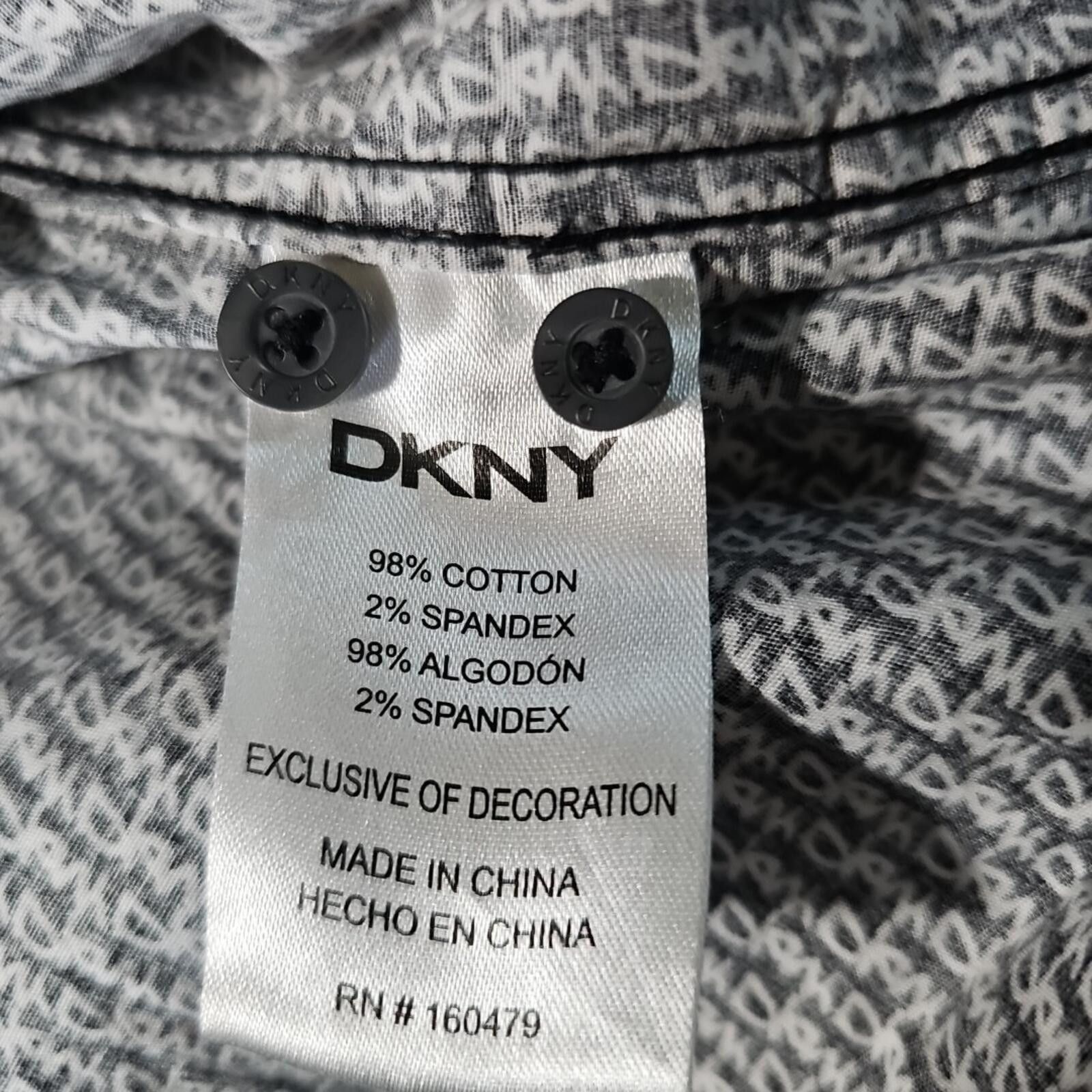 DKNY DKNY M Button Up Shirt Size US M / EU 48-50 / 2 - 6 Thumbnail