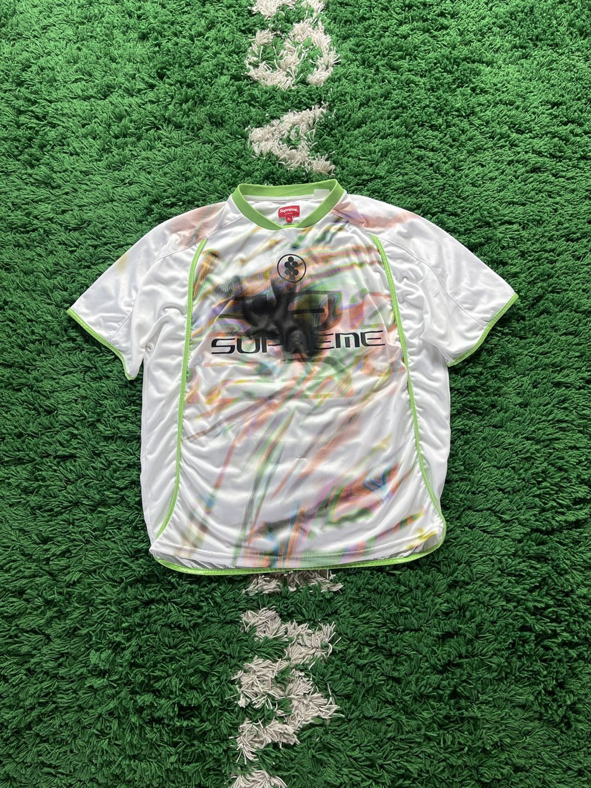 ウェア Supreme Feedback Soccer Jersey Supreme Feedback Soccer Jersey Black Men's - SS23 - US