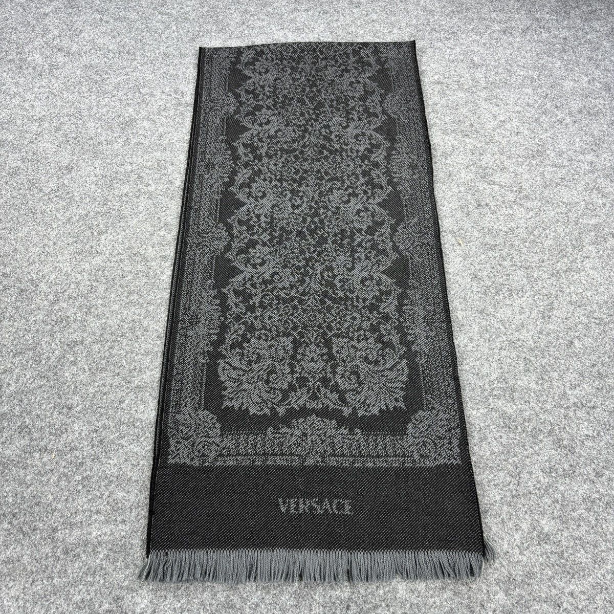 Versace × Vintage Versace Scarf # D789 # Muffler # Neckwear Size ONE SIZE - 3 Thumbnail