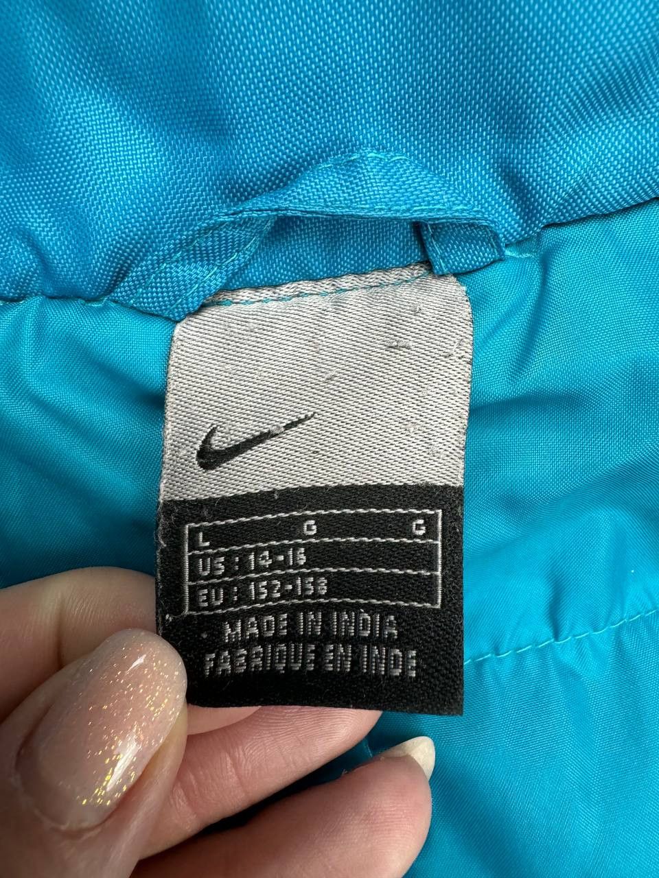 Nike Nike Vintage Insulated Jacket size youth L fits to S Size US S / EU 44-46 / 1 - 9 Thumbnail