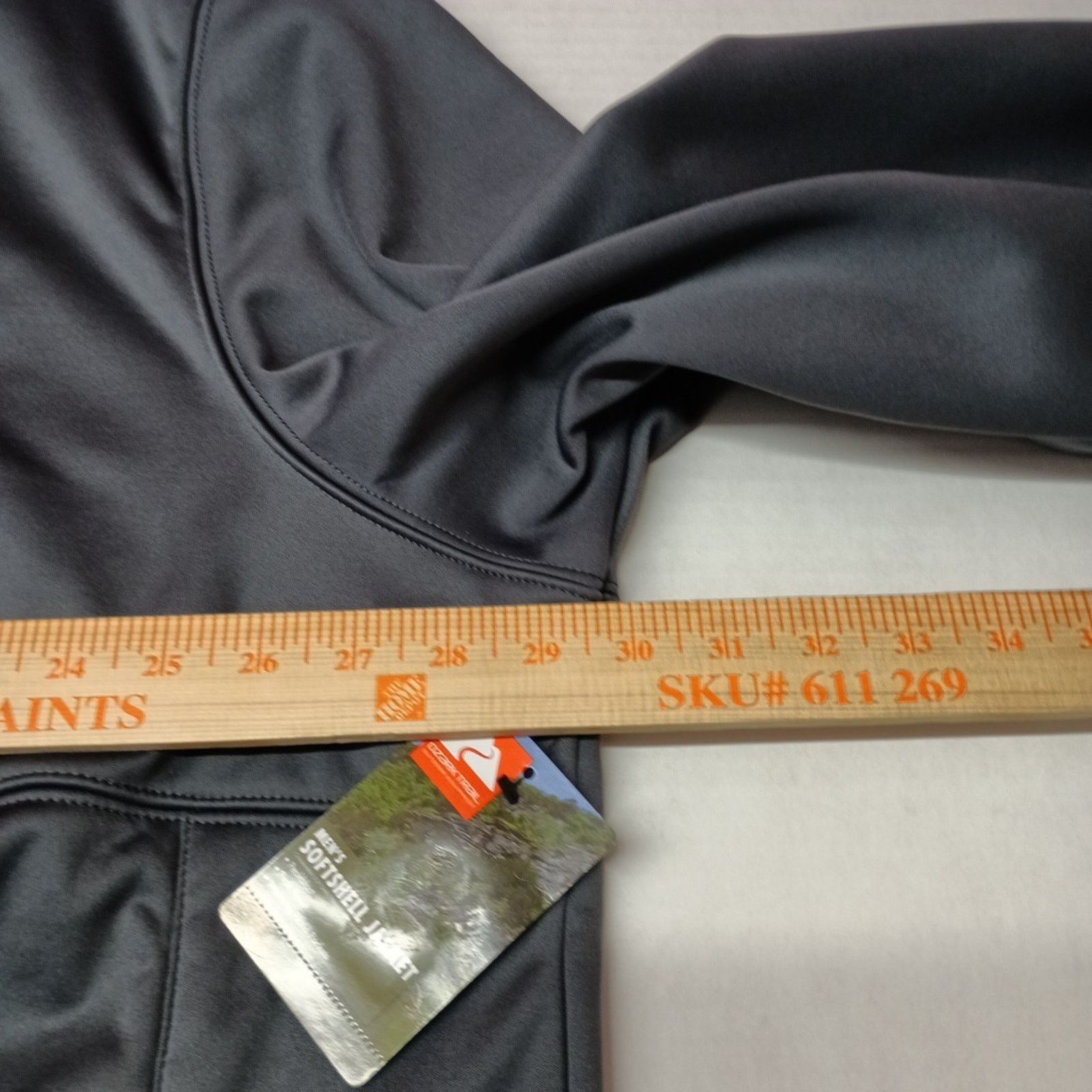 Other Ozark Trail Men's Size 3XL Gray Zip Hooded Softshell Jacket Size US XXL / EU 58 / 5 - 7 Thumbnail