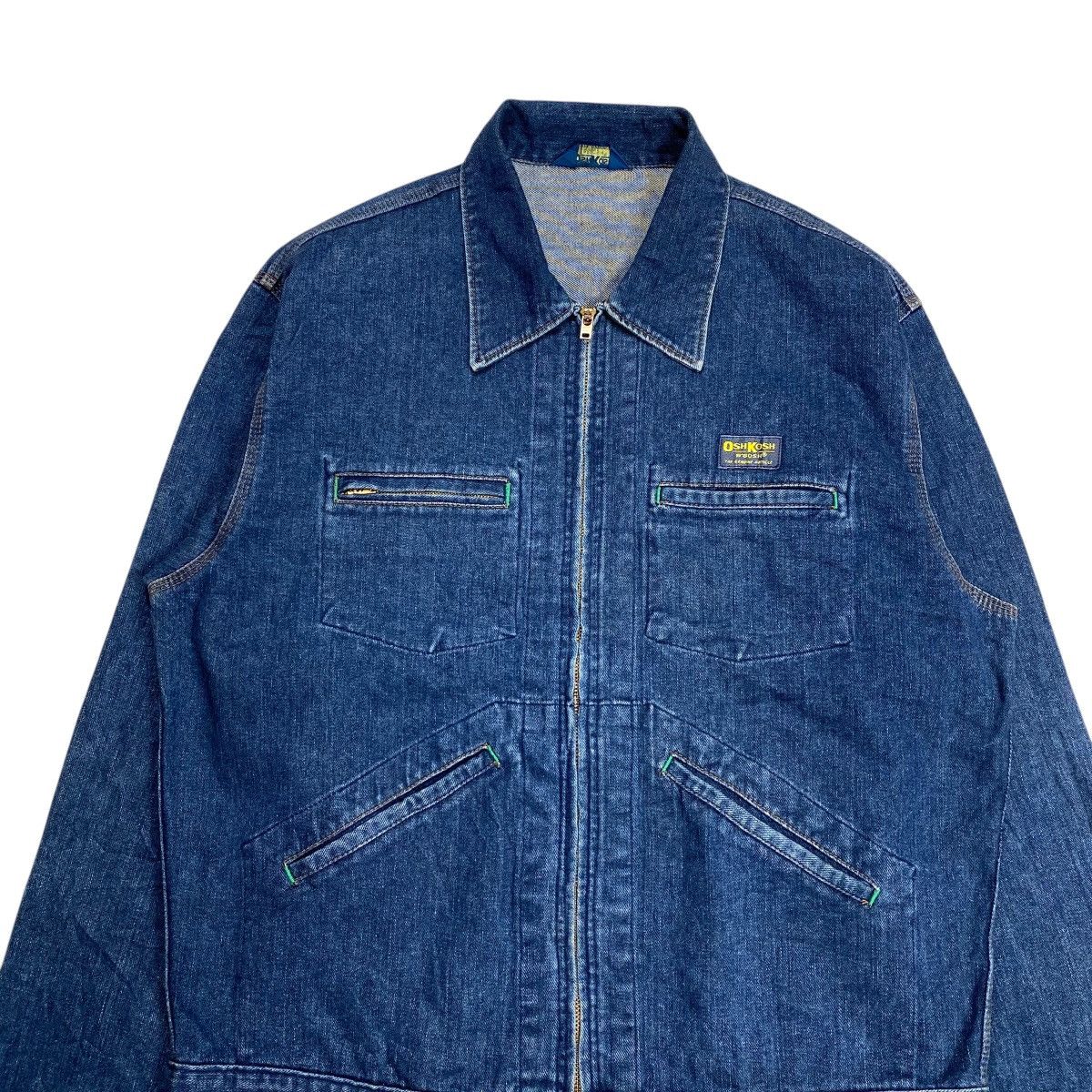 Oshkosh Vintage Oshkosh B’Gosh Denim Work Jacket Size US XL / EU 56 / 4 - 2 Thumbnail