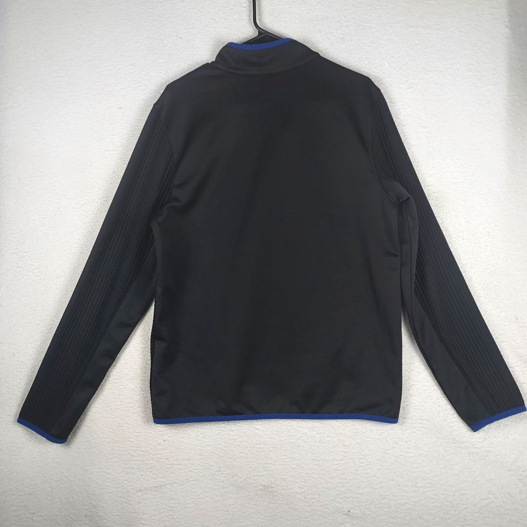MLB MLB Chicago Cubs Pullover Sweatshirt 1/4 Zip Black Medium Mens Baseball Shirt Size US M / EU 48-50 / 2 - 2 Thumbnail