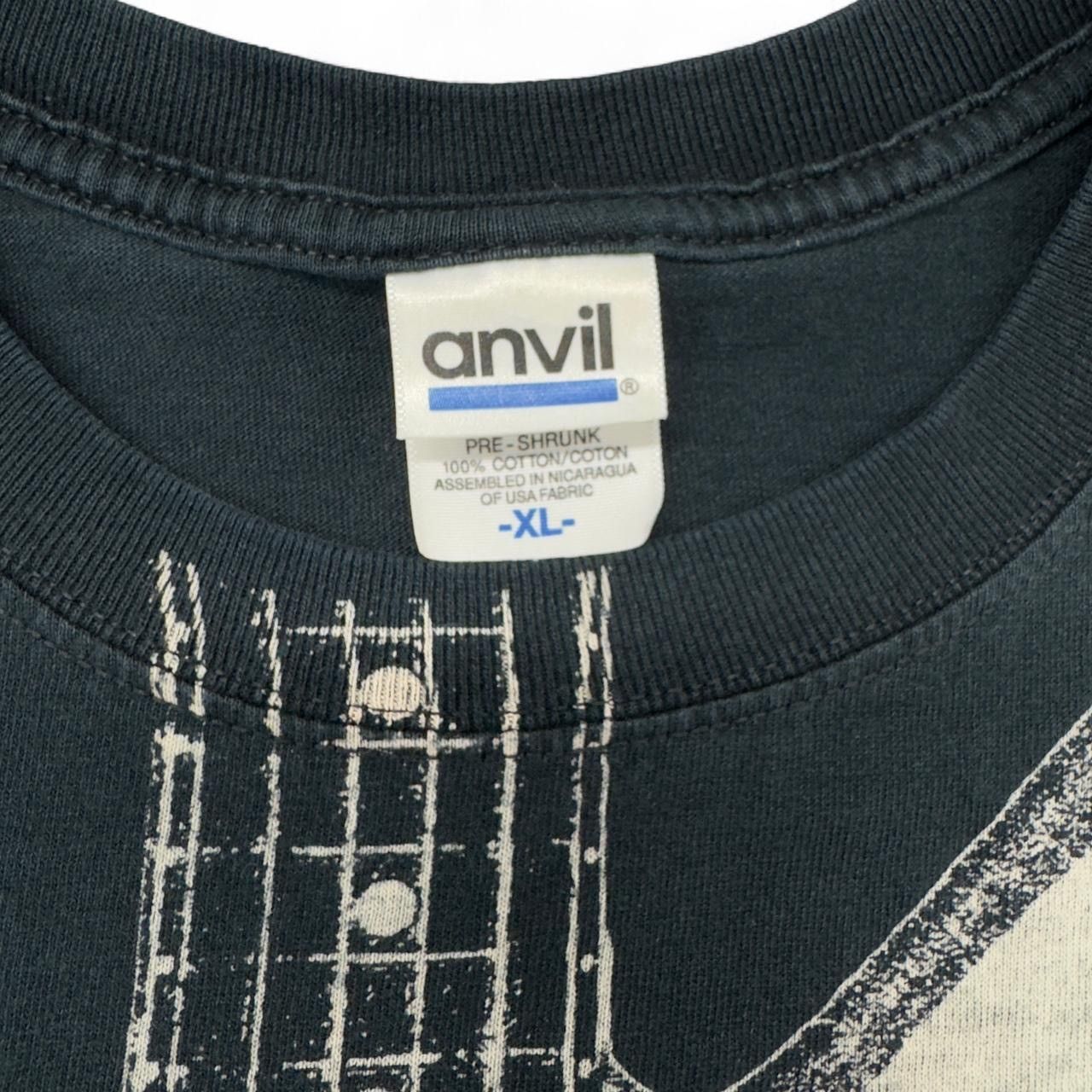 Anvil Y2K 2005 Nirvana Shirt Guitar Print Grunge Band Men's Tee XL Size US XL / EU 56 / 4 - 3 Thumbnail