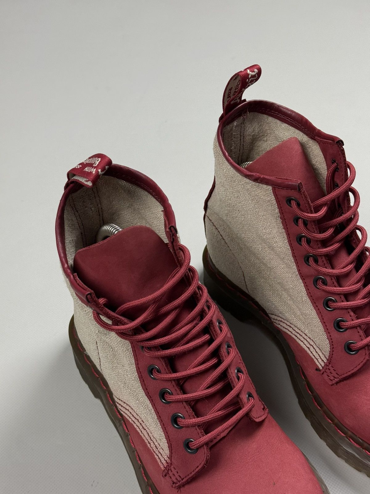 Dr. Martens Dr. Martens 1460 Ladies Leather Combat Boots Shoes Size US 6 / IT 36 - 4 Thumbnail