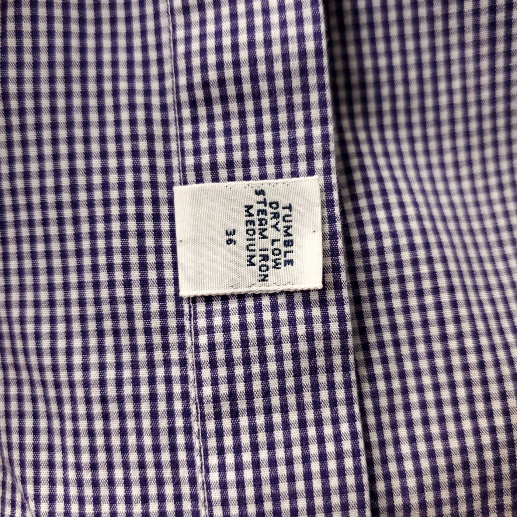 Ralph Lauren Ralph Lauren Dress Shirt Mens 17 Multi Oxford Long Sleeve Collared Button Down Shirt Size 46R - 5 Thumbnail