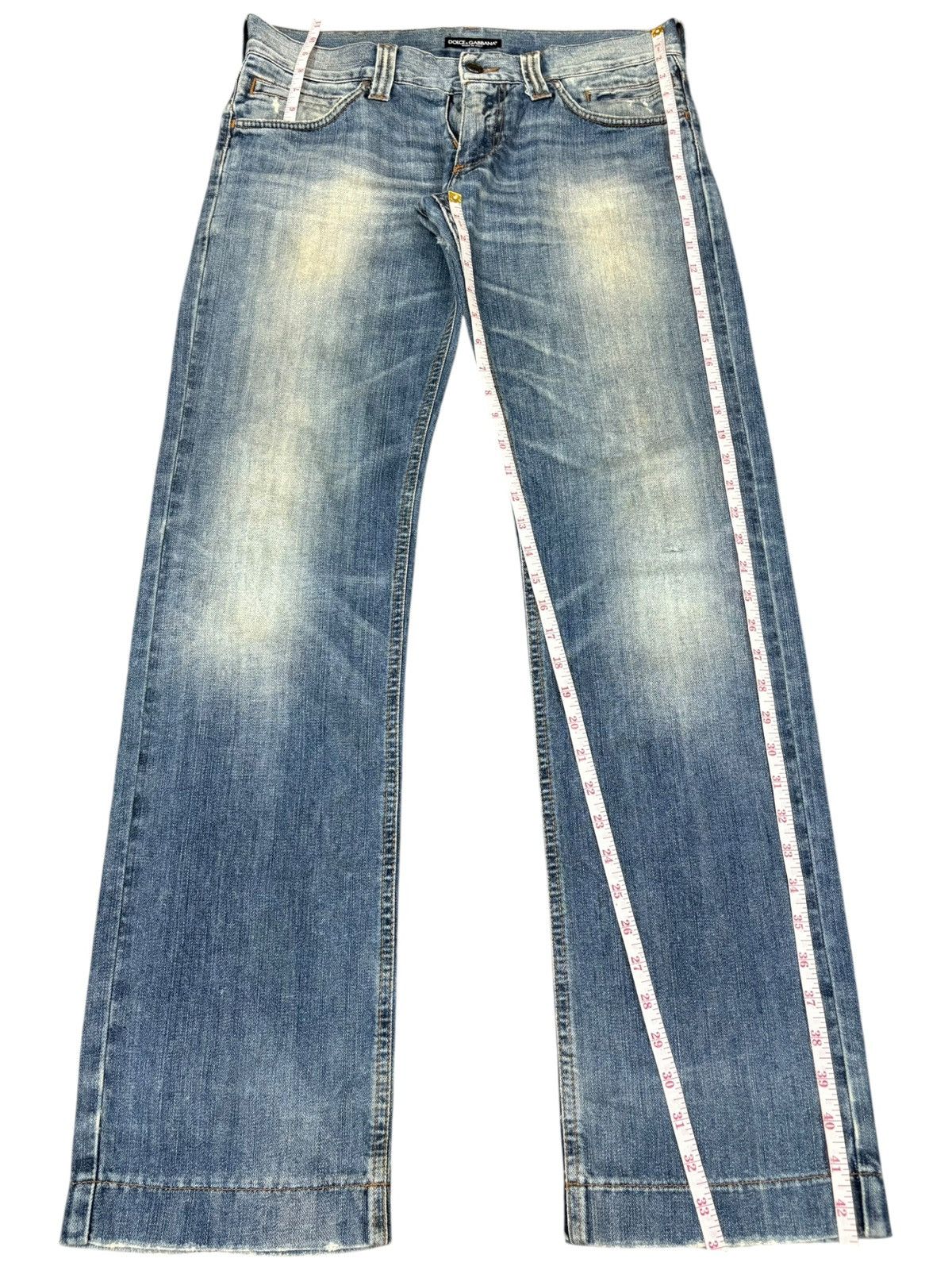 Dolce & Gabbana Vintage Italy Dolce Gabbana Mud Wash Loose Jeans Size US 35 - 13 Thumbnail