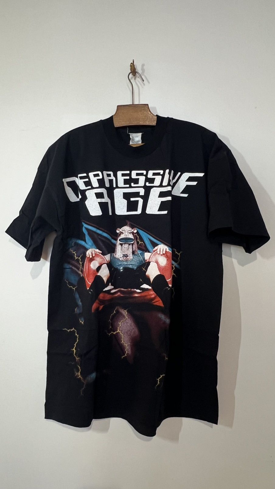 Band Tees Depressive age shirt early 90s vintage electric scum Size US XL / EU 56 / 4 - 1 Thumbnail