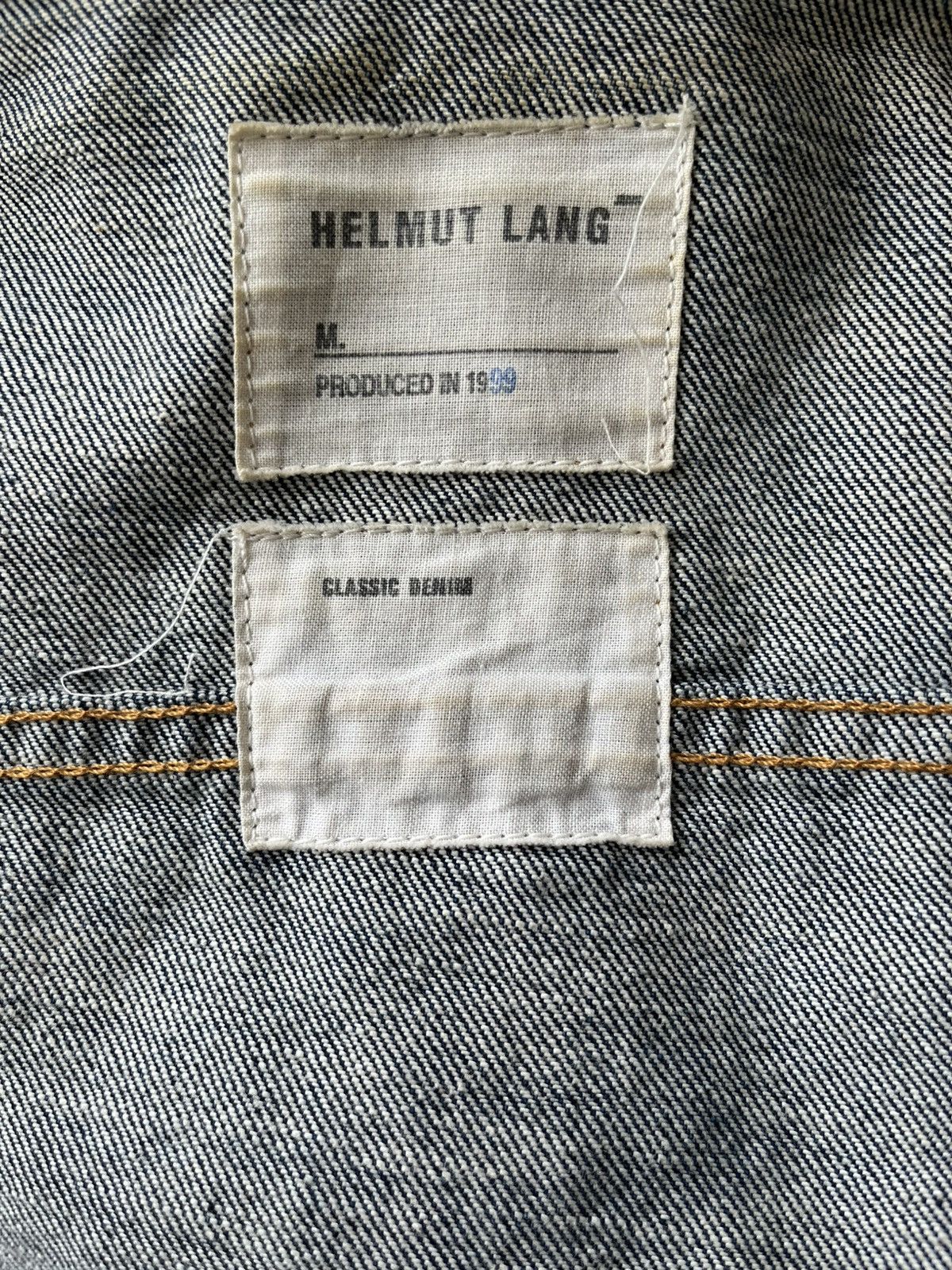Helmut Lang Helmut Lang 1999 classic denim Size US S / EU 44-46 / 1 - 7 Thumbnail