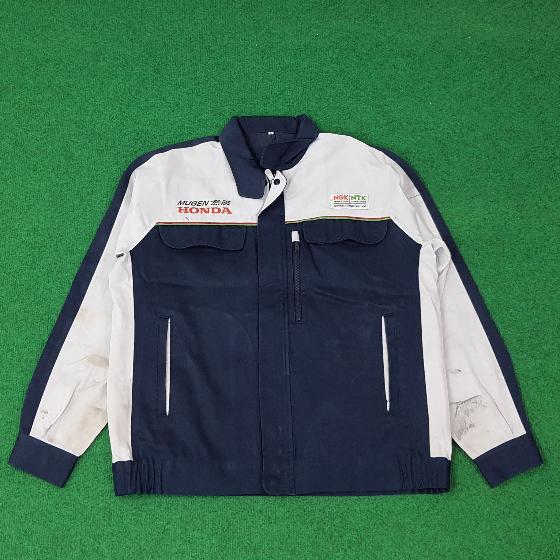 Japanese Brand Vintage Honda Mugen Motorsports Custom Logo Jacket C263N5 Size US M / EU 48-50 / 2 - 2 Thumbnail
