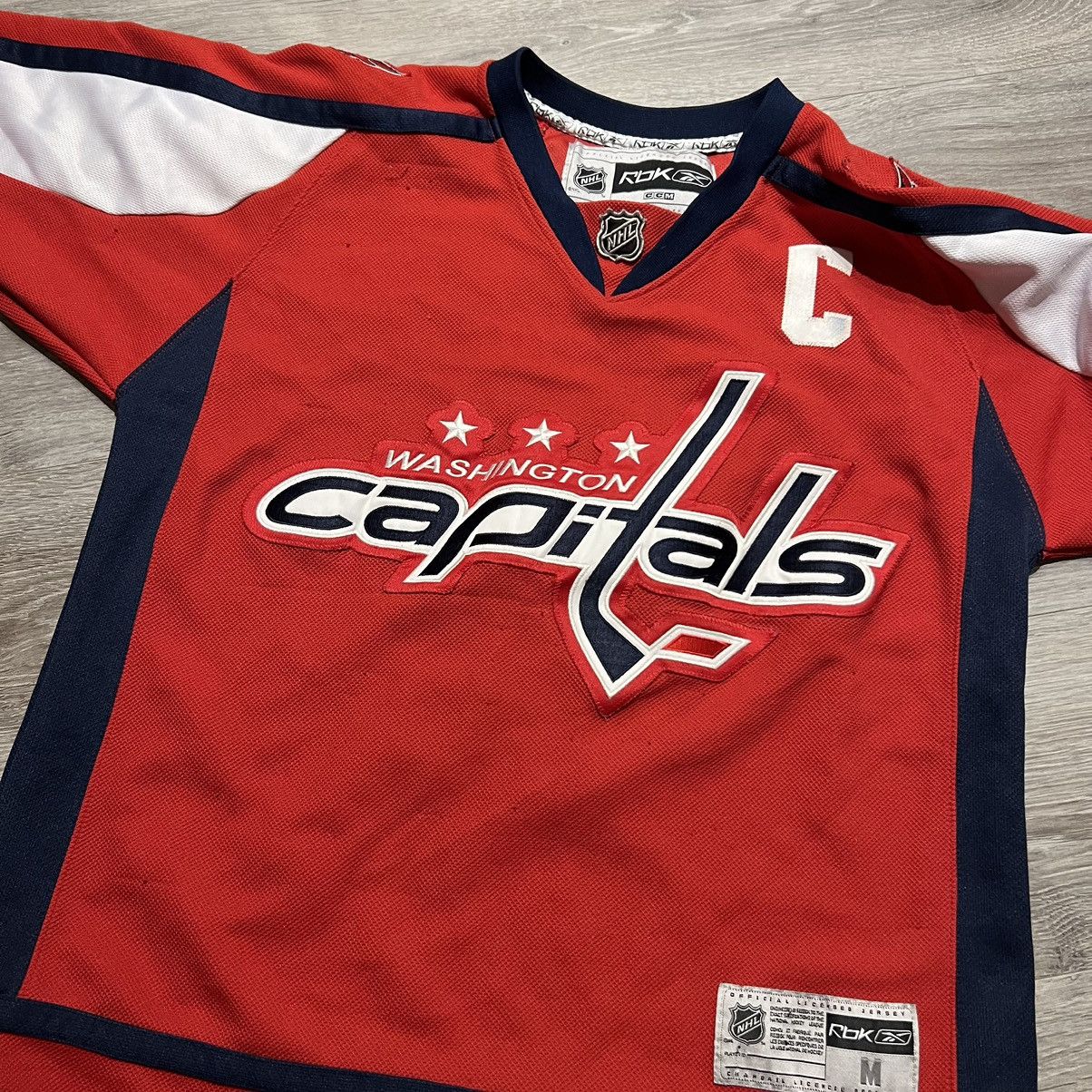 NHL Washington capitals hockey jersey Alex Ovechkin Size US M / EU 48-50 / 2 - 4 Thumbnail