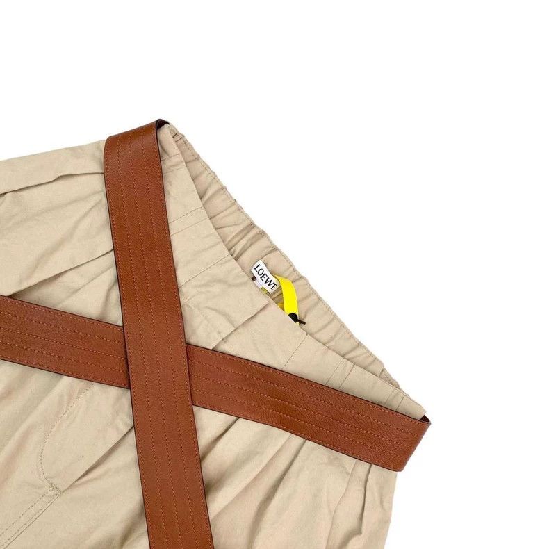Loewe LOEWE Small buffalo belt patchwork skirt Size 42" / US 20 - 3 Thumbnail