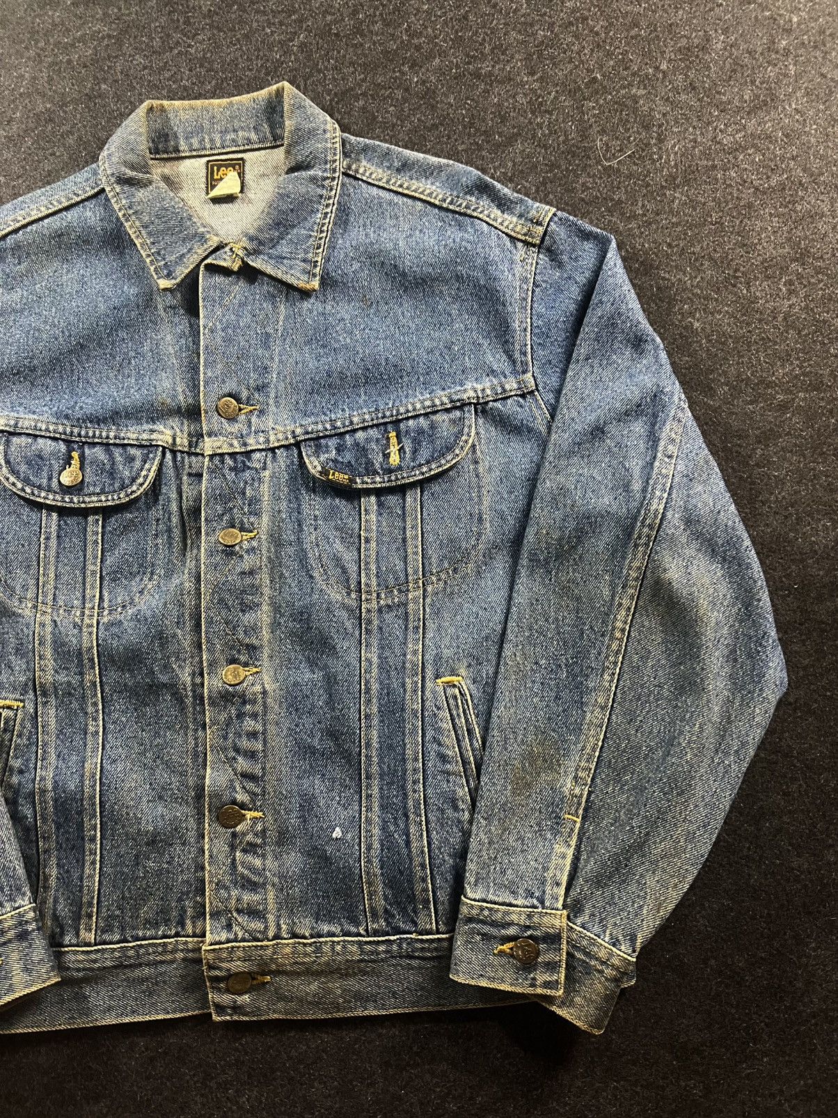 Lee Vintage 80’s lee denim riding jacket Size US XL / EU 56 / 4 - 1 Thumbnail