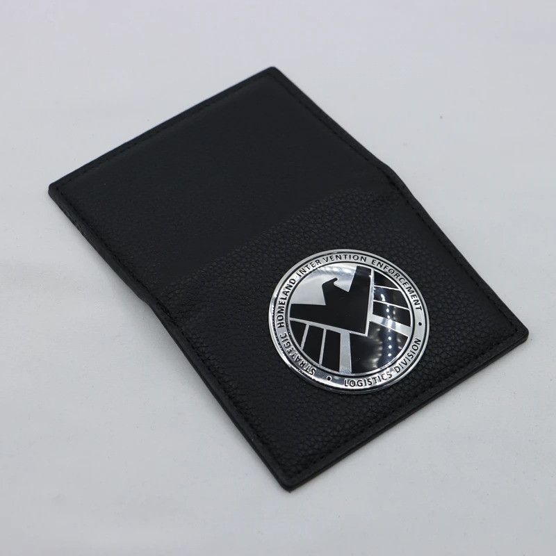 Japanese Brand × Vintage Card Wallet Holder with Metal Badge Size ONE SIZE - 4 Thumbnail