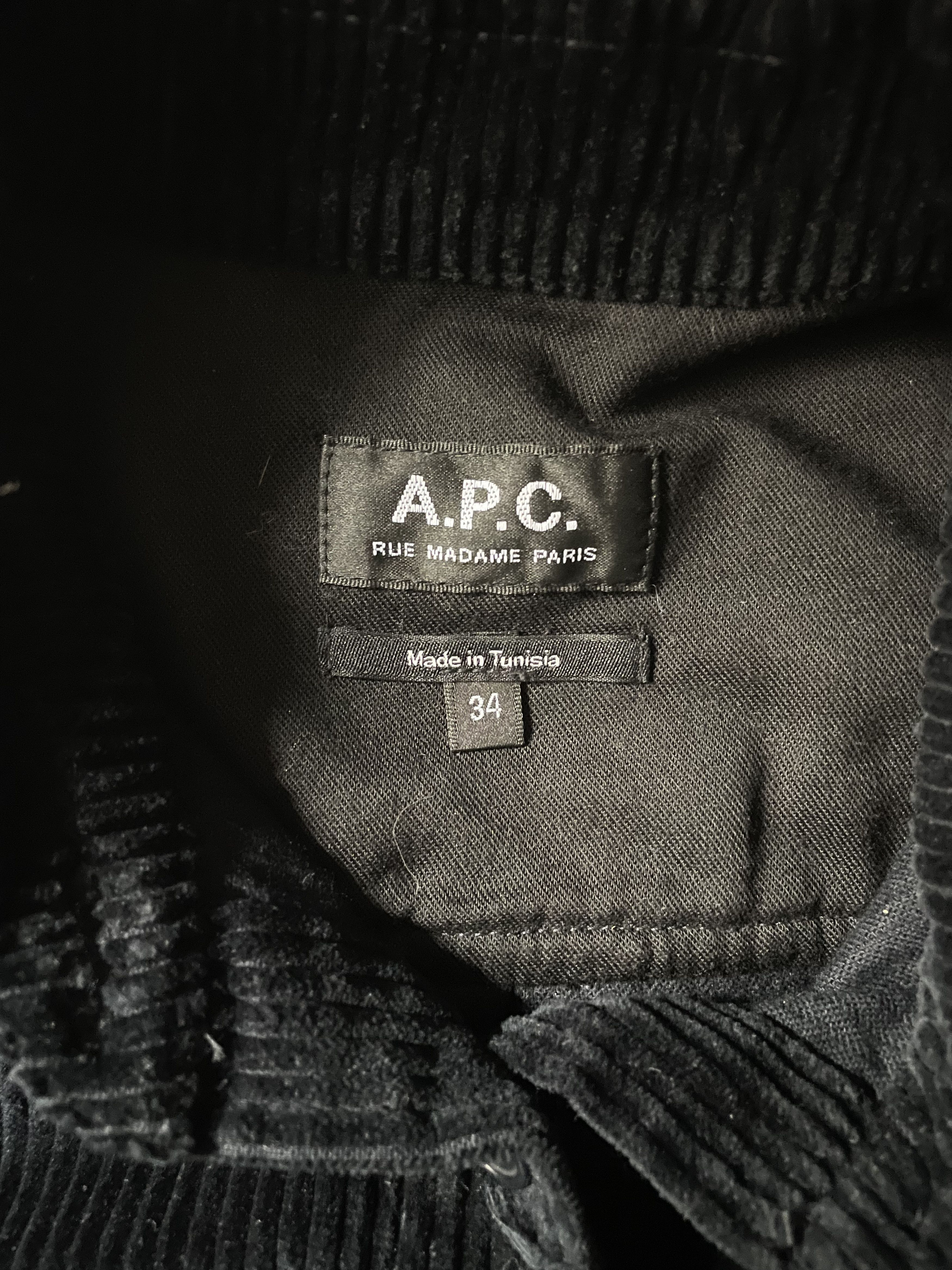 A.P.C. A.P.C Corduroy Button Up Shirt Size XXS / US 00 / IT 34 - 4 Thumbnail