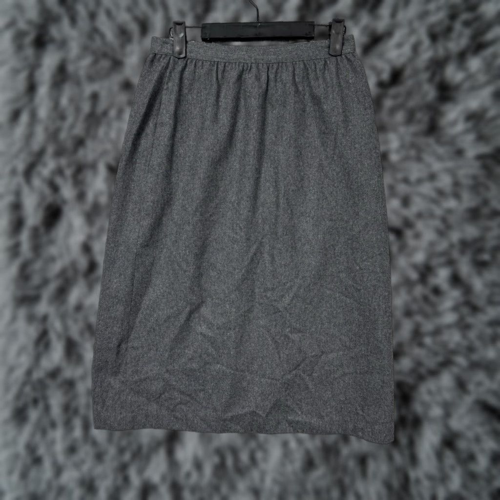 Vintage VINTAGE Sasson Skirt S Wool Blend Midi Pencil Office Classic 90s Preppy Retro Minimalist Womens Size 28" / US 6 / IT 42 - 1 Thumbnail