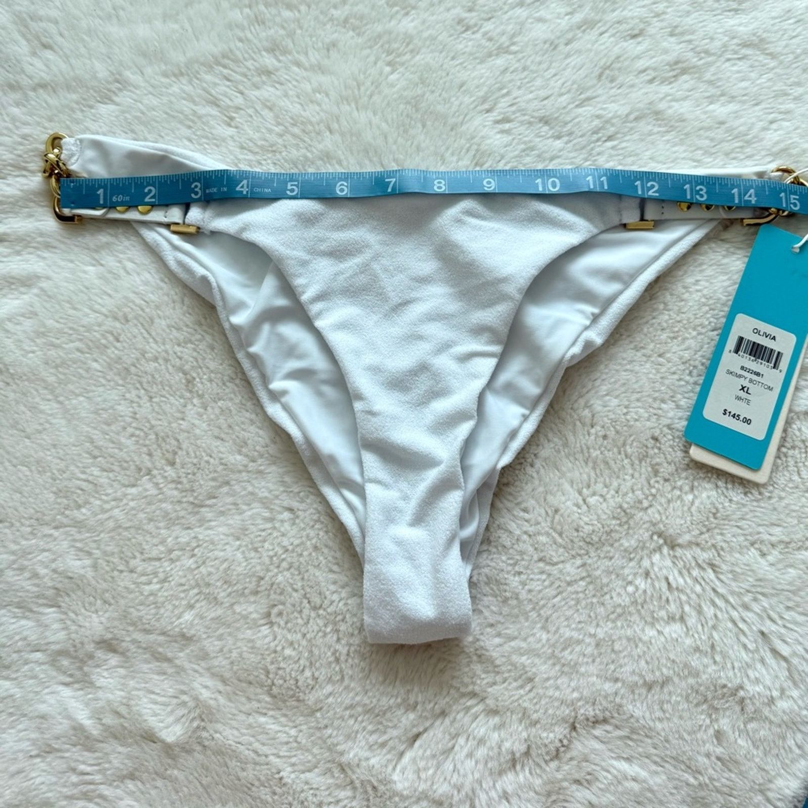 Other NWT!!! Beach bunny Olivia swim bottom size XL 145$ Size XL / US 12-14 / IT 48-50 - 4 Thumbnail