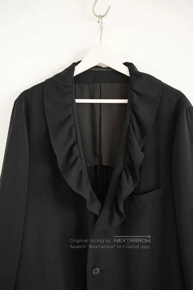 Yohji Yamamoto Yohji Yamamoto 97ss Palace Lace Collar Coat Size US M / EU 48-50 / 2 - 3 Thumbnail