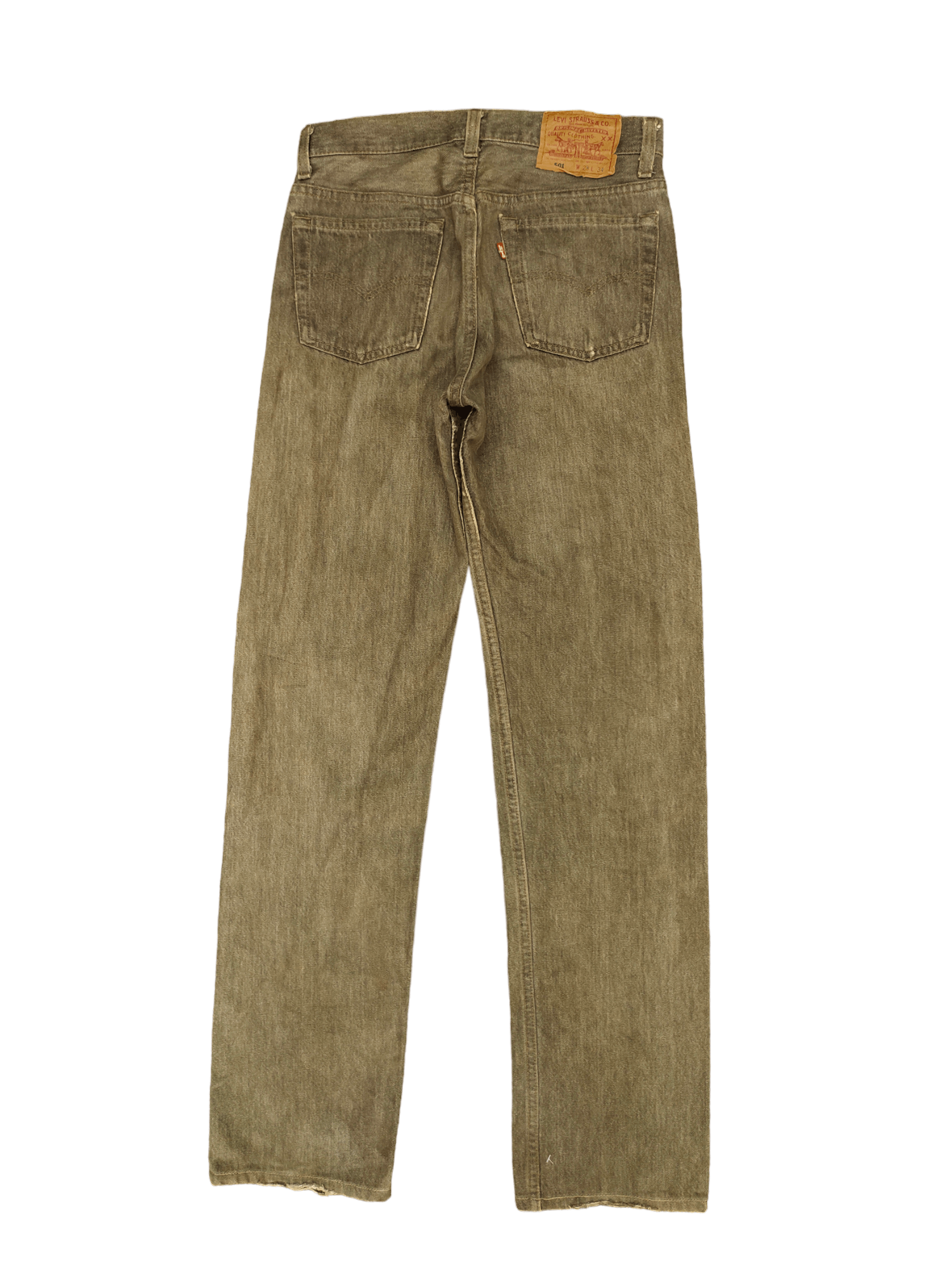 Levi's Vintage Clothing Vintage 90s Levis 501 Made In Usa Denim Jeans Size US 28 / EU 44 - 10 Thumbnail
