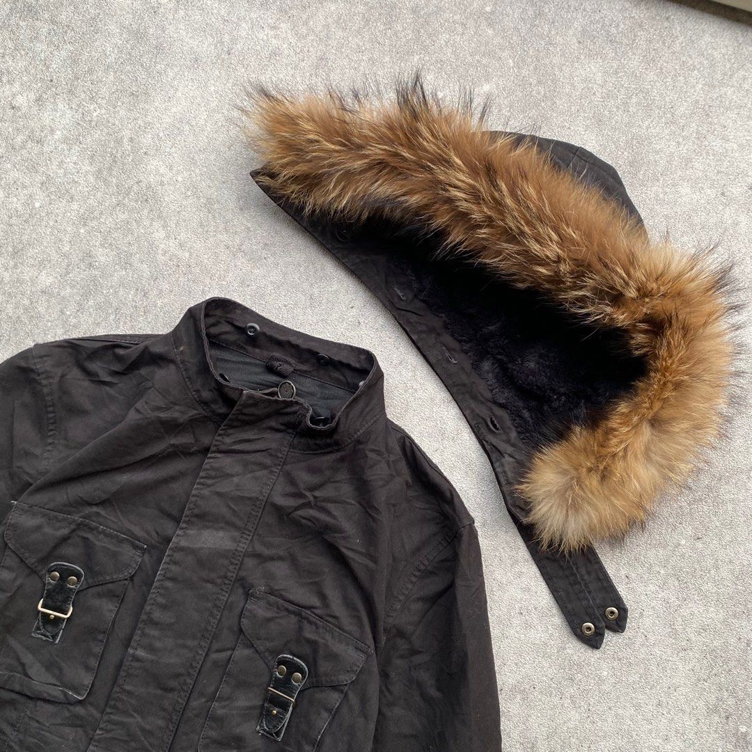 Beauty Beast × Hysteric Glamour × Japanese Brand Ppfm fur jacket retro punk style Size US L / EU 52-54 / 3 - 3 Thumbnail