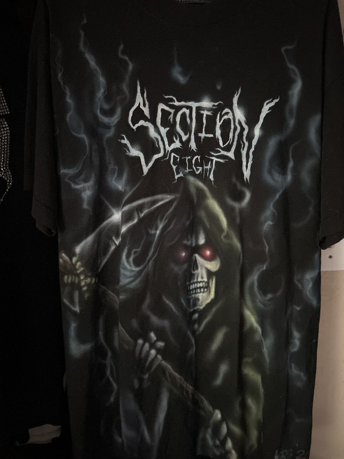 Section 8 Section 8 grim reaper airbrush tee 2020 Size US L / EU 52-54 / 3 - 1 Thumbnail
