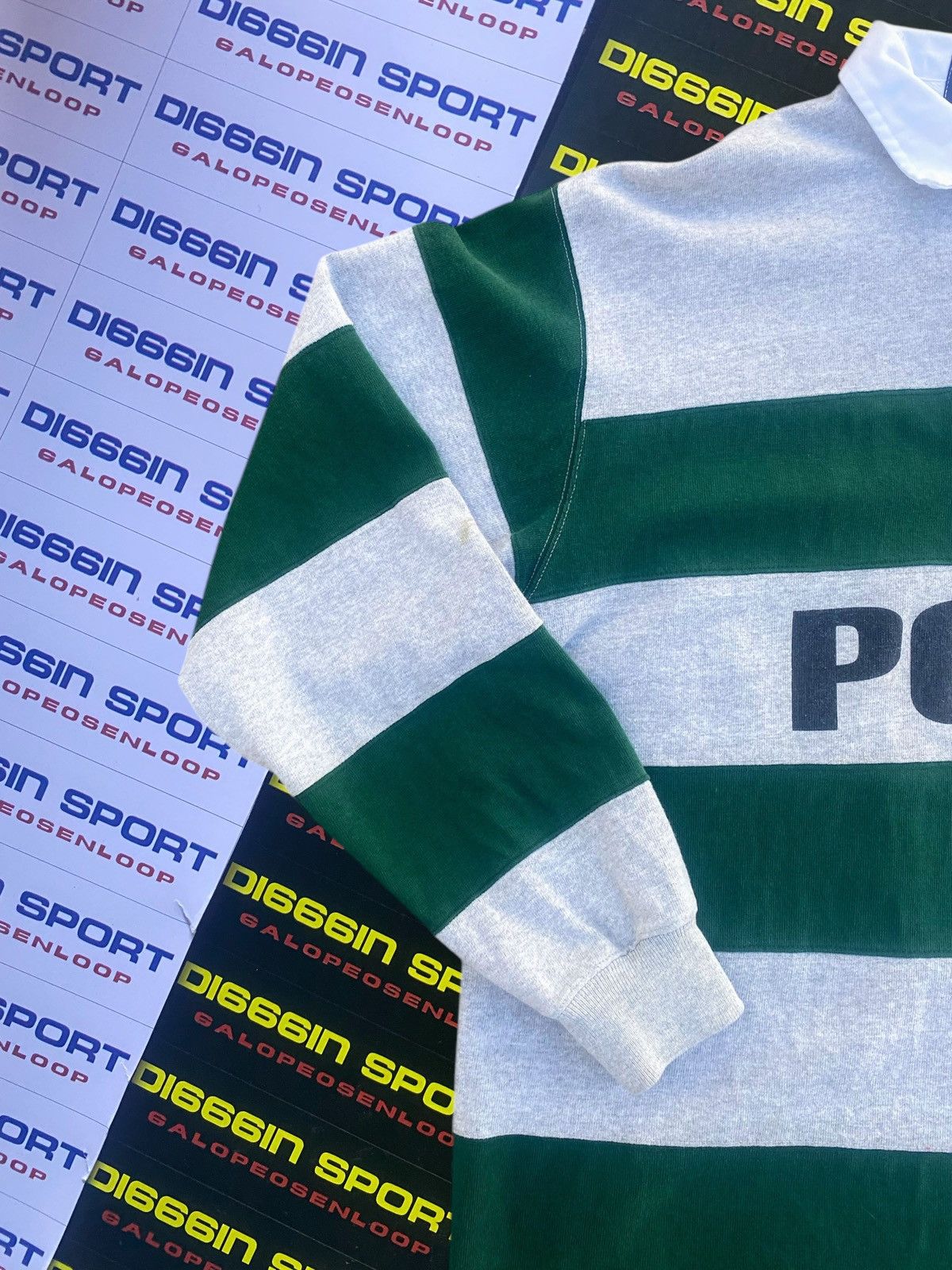 Lo Life × Polo Ralph Lauren Rare Vintage Polo Sport Spellout Rugby Polo XL Size US XL / EU 56 / 4 - 4 Thumbnail