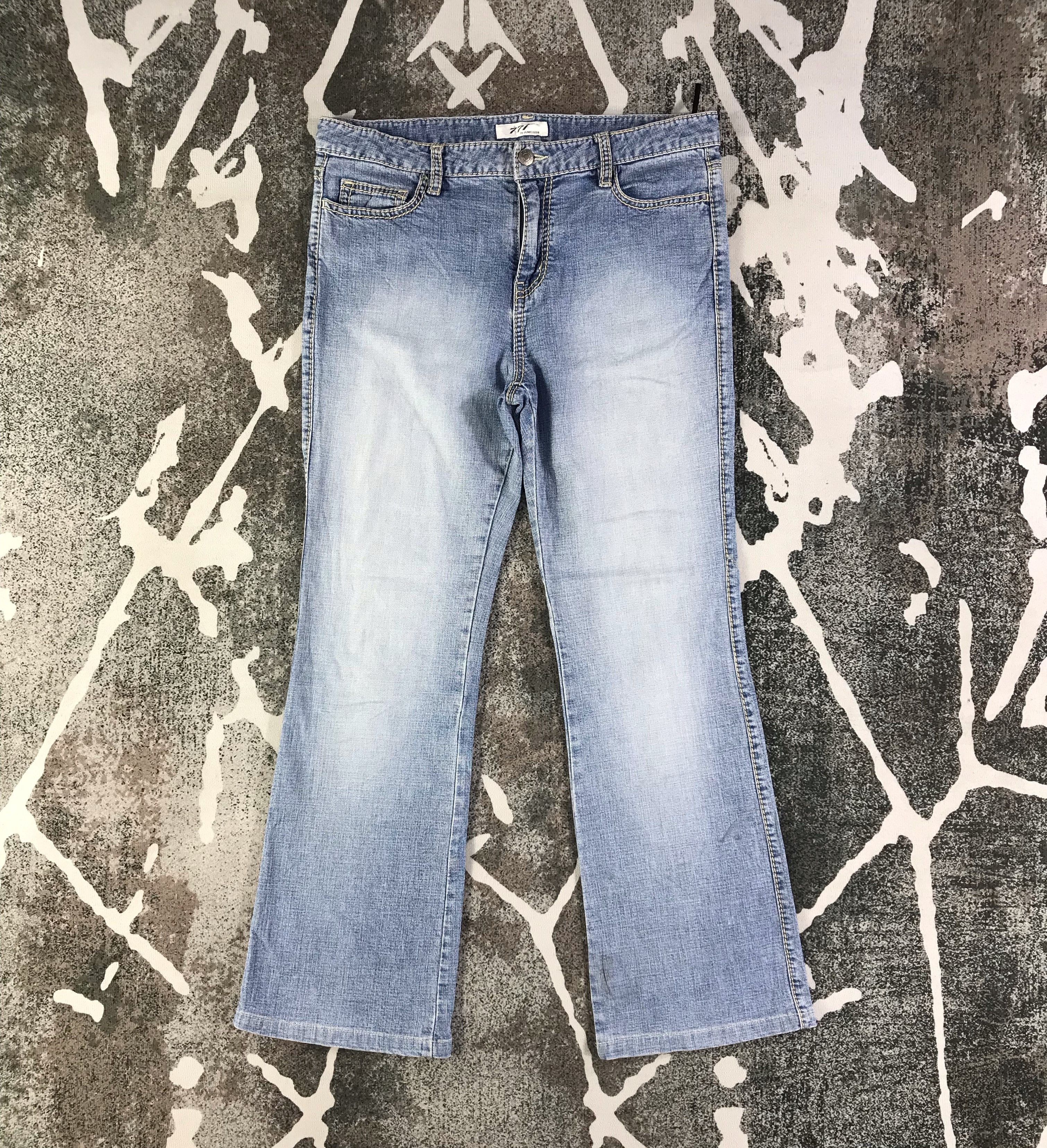 Junko Shimada Junko Shimada Jeans Flare Denim KJ1678 Size 33" - 1 Thumbnail