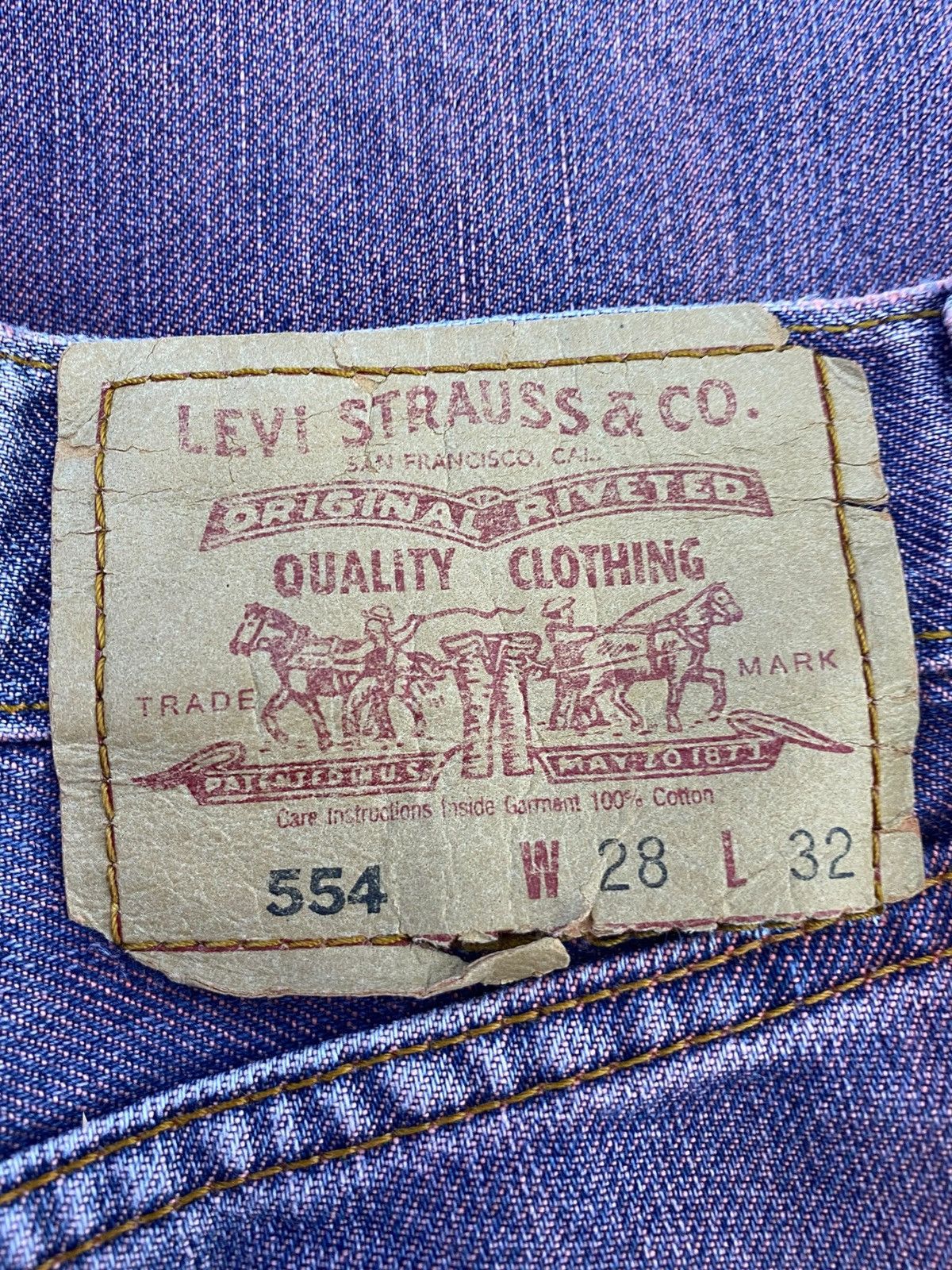 Levi's Vintage Levi’s Faded Wash Style Loose Jeans Size US 28 / EU 44 - 10 Thumbnail